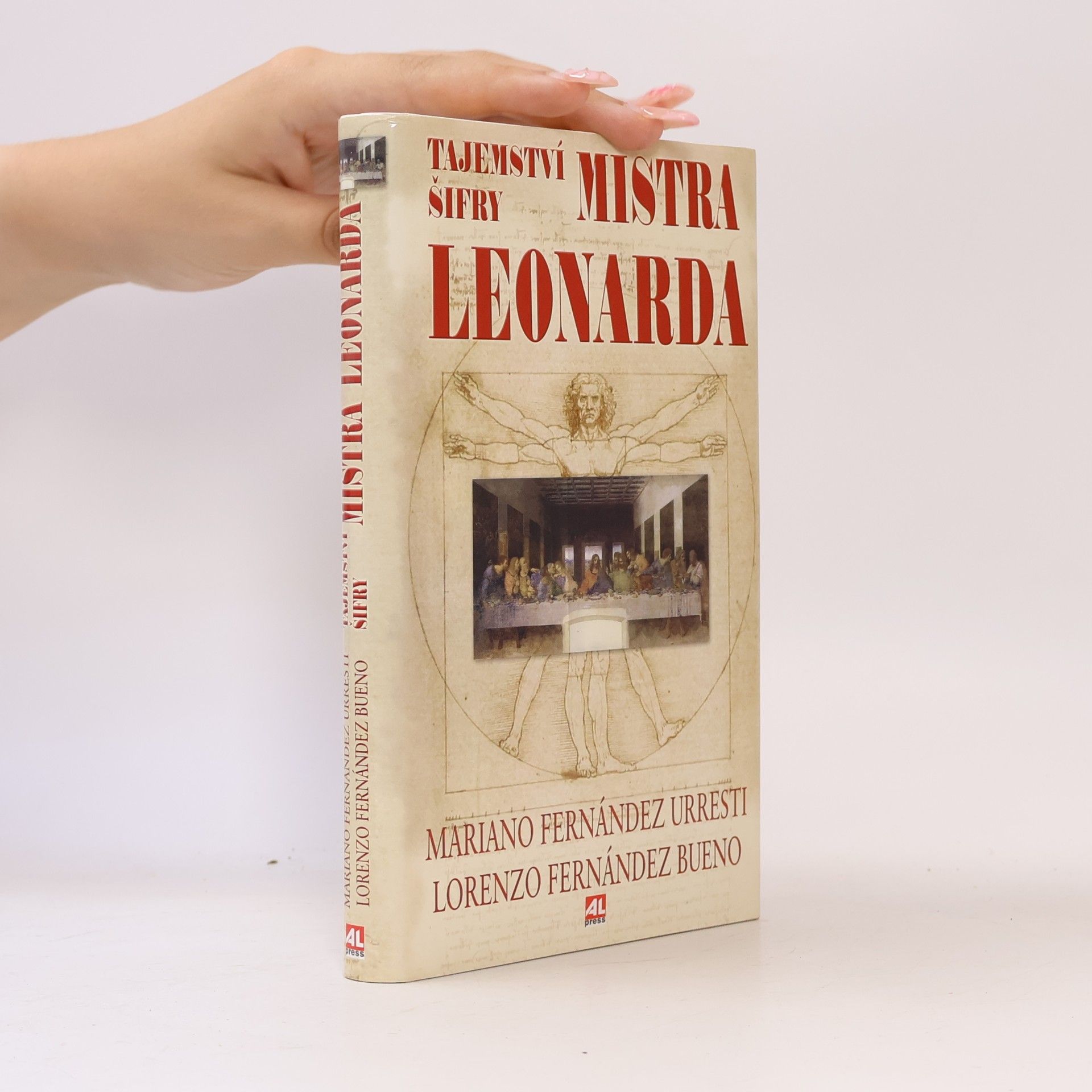 Lorenzo Fernández Bueno Tajemství šifry mistra Leonarda
