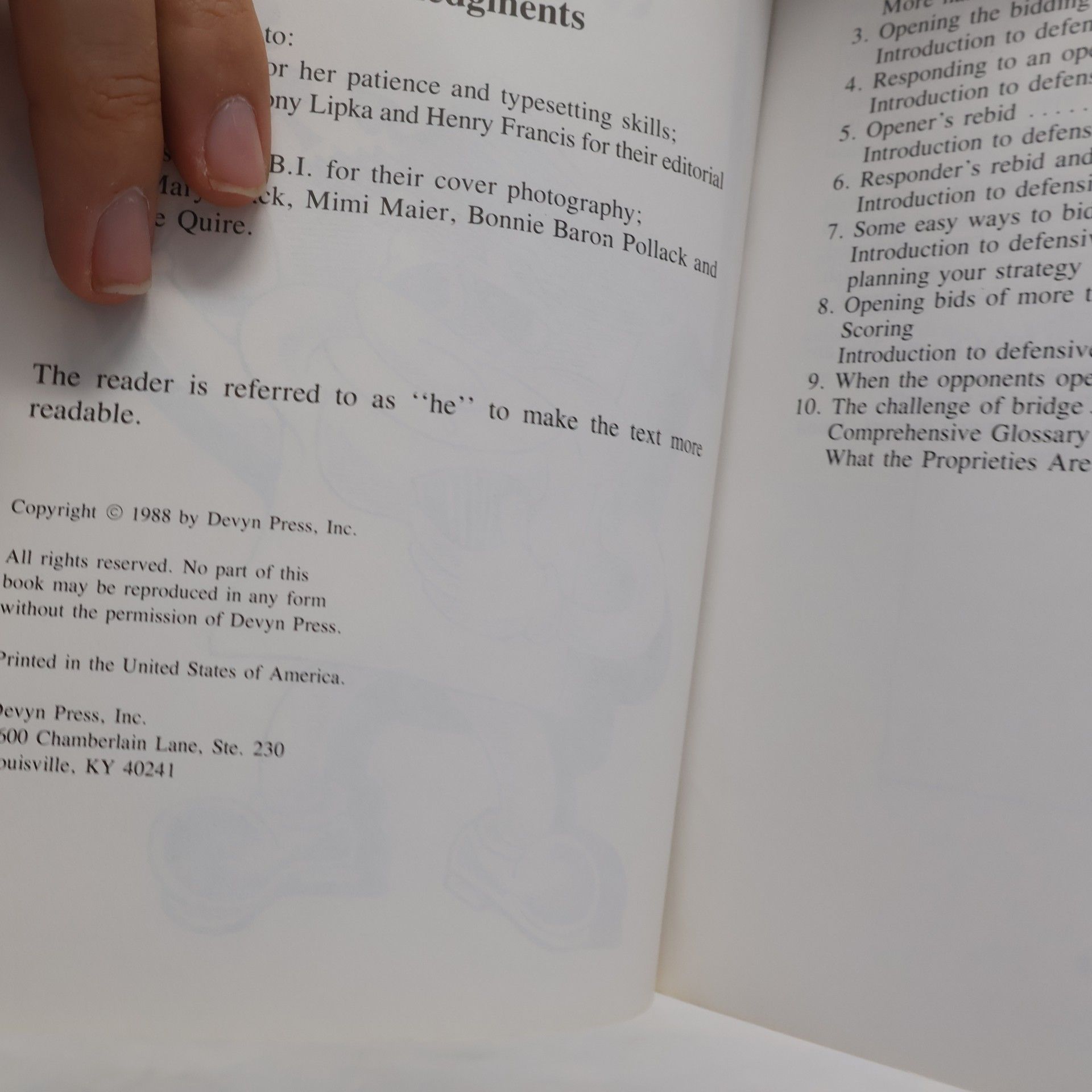 Frank Stewart The Bridge Book Volume 1. For Beginning Players