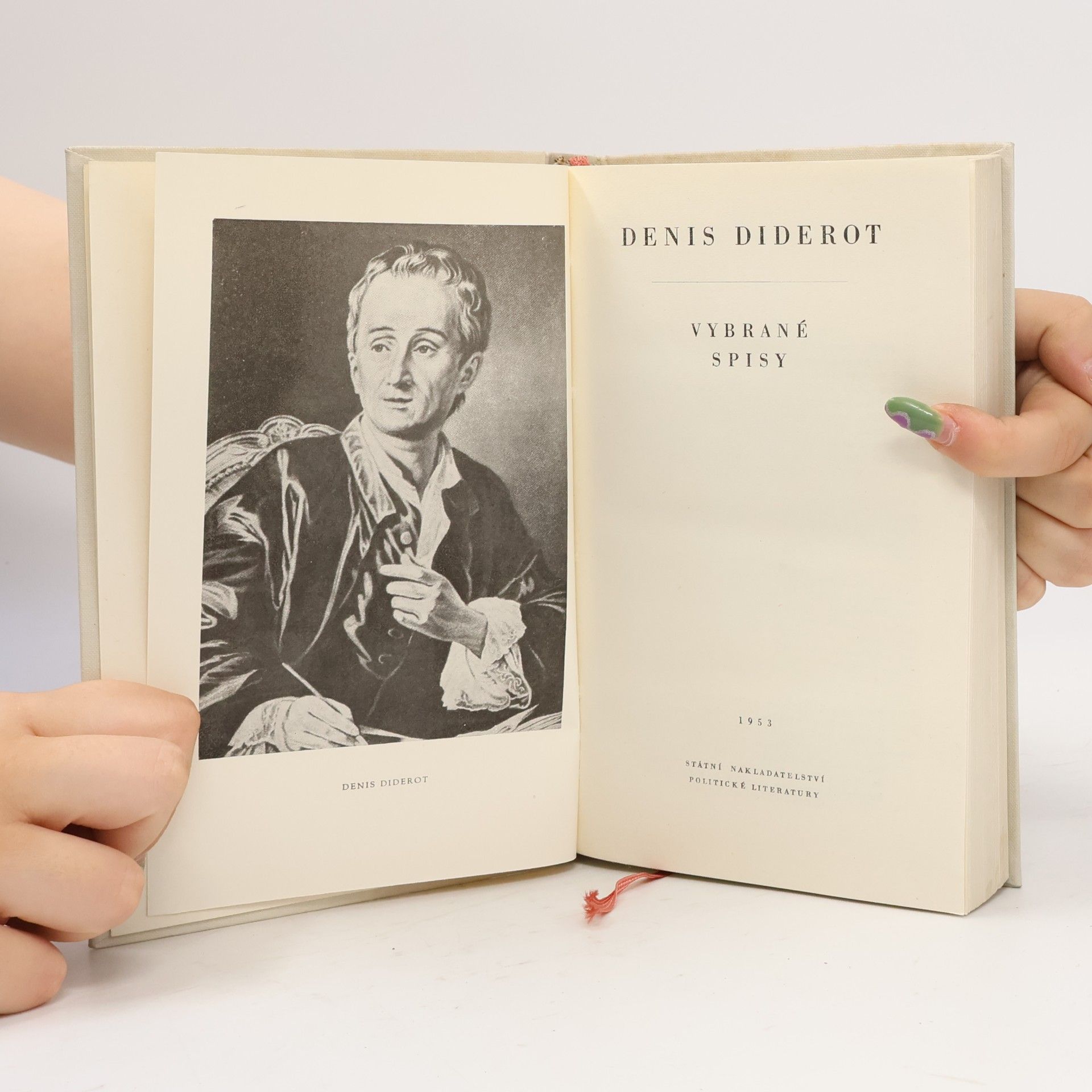 Denis Diderot Vybrané spisy