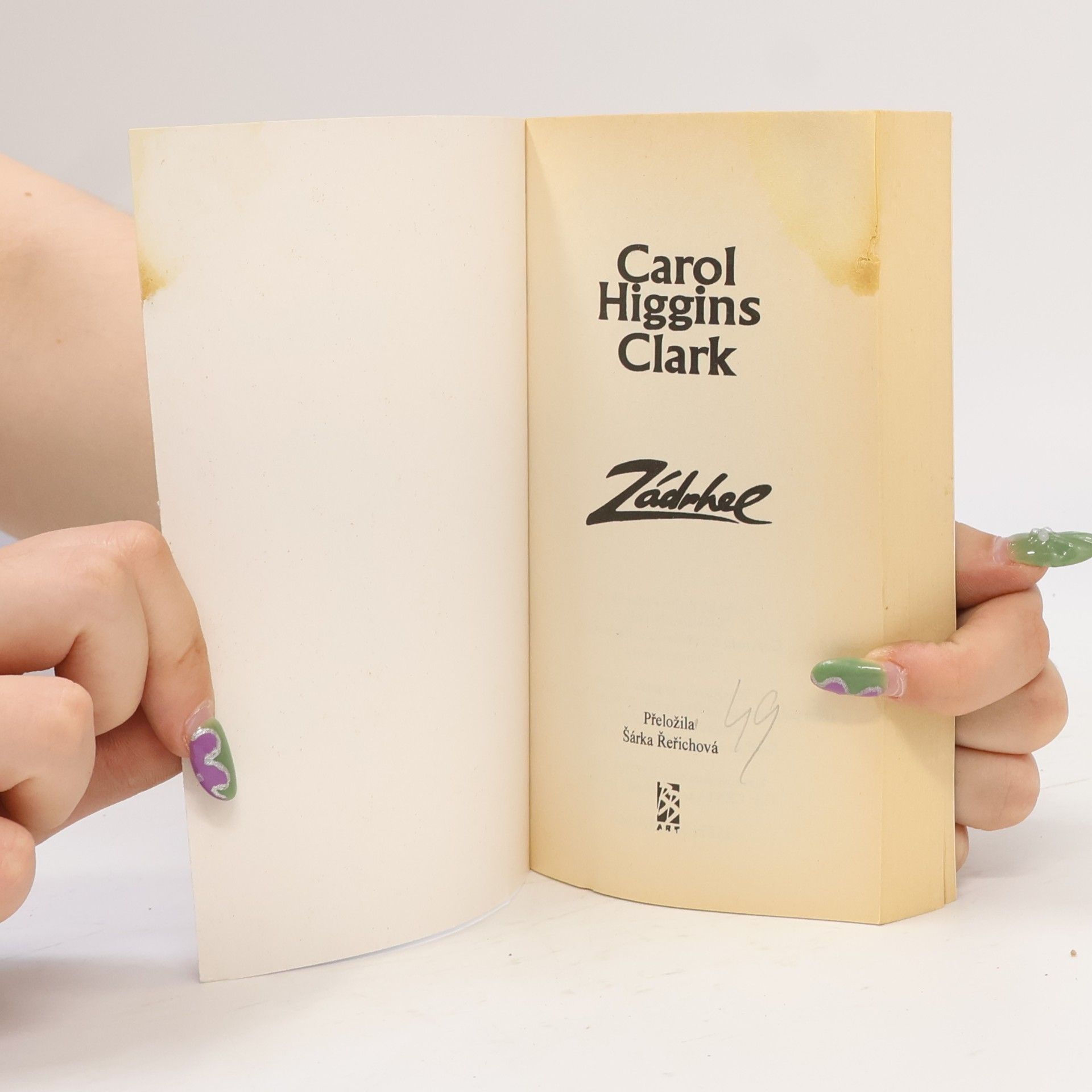 Carol Higgins Clark Zádrhel