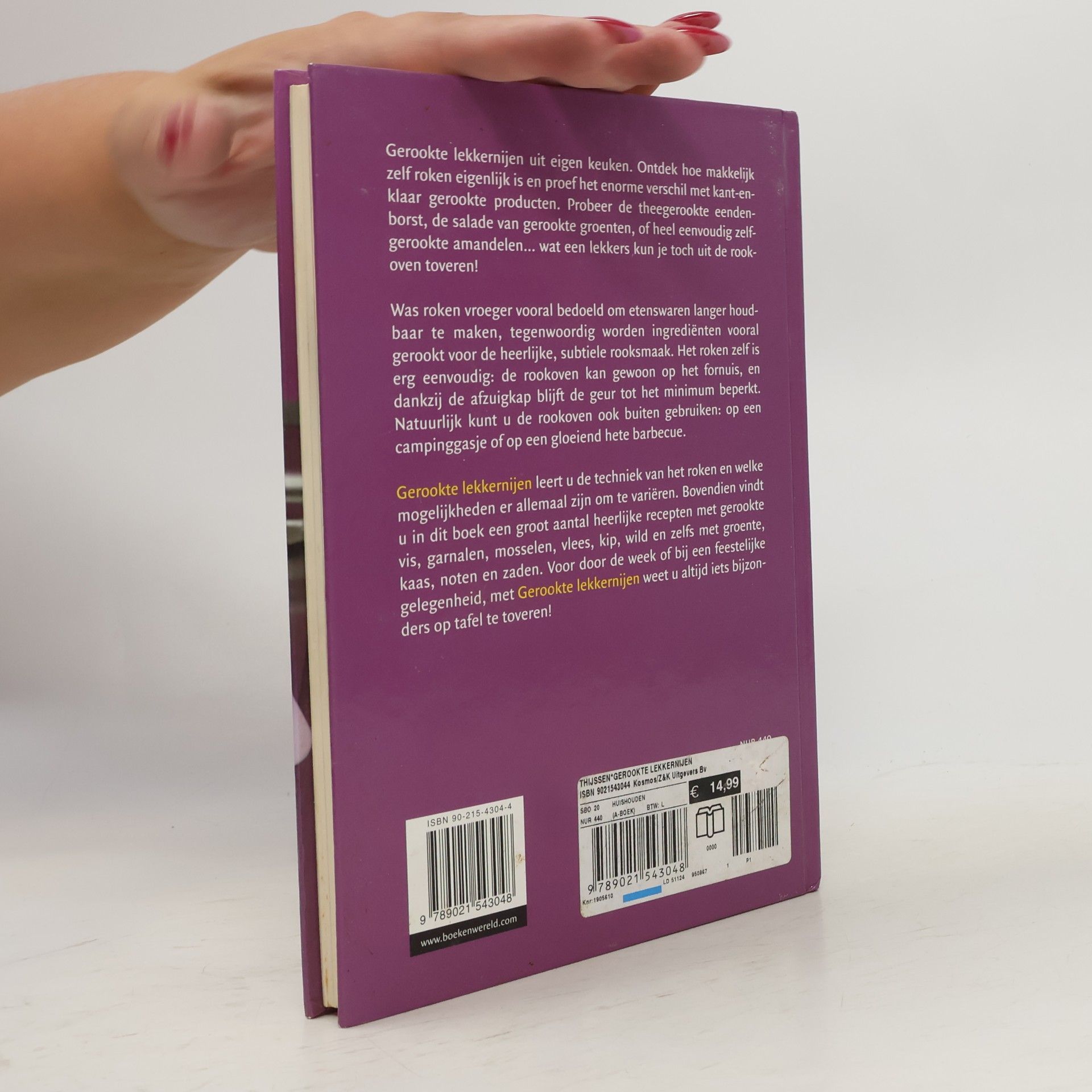 Cécile Thijssen Culinaire boekerij Gerookte lekkernijen
