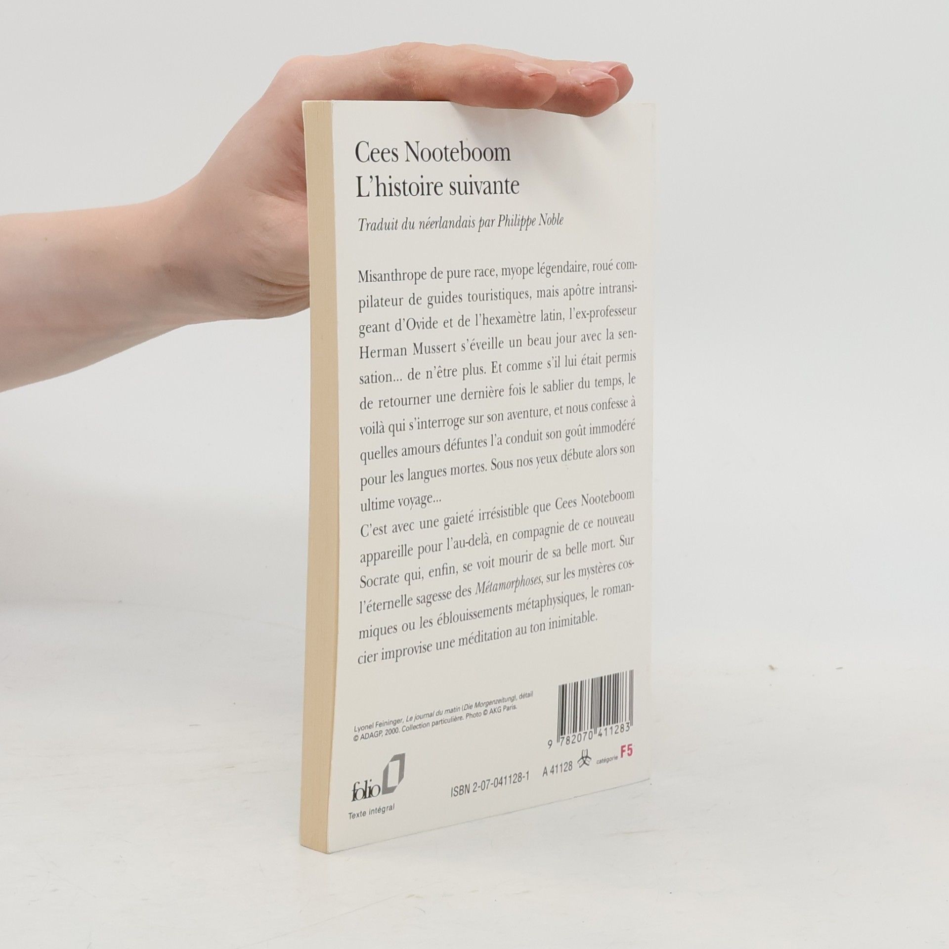 Cees Nooteboom Folio: L'Histoire suivante