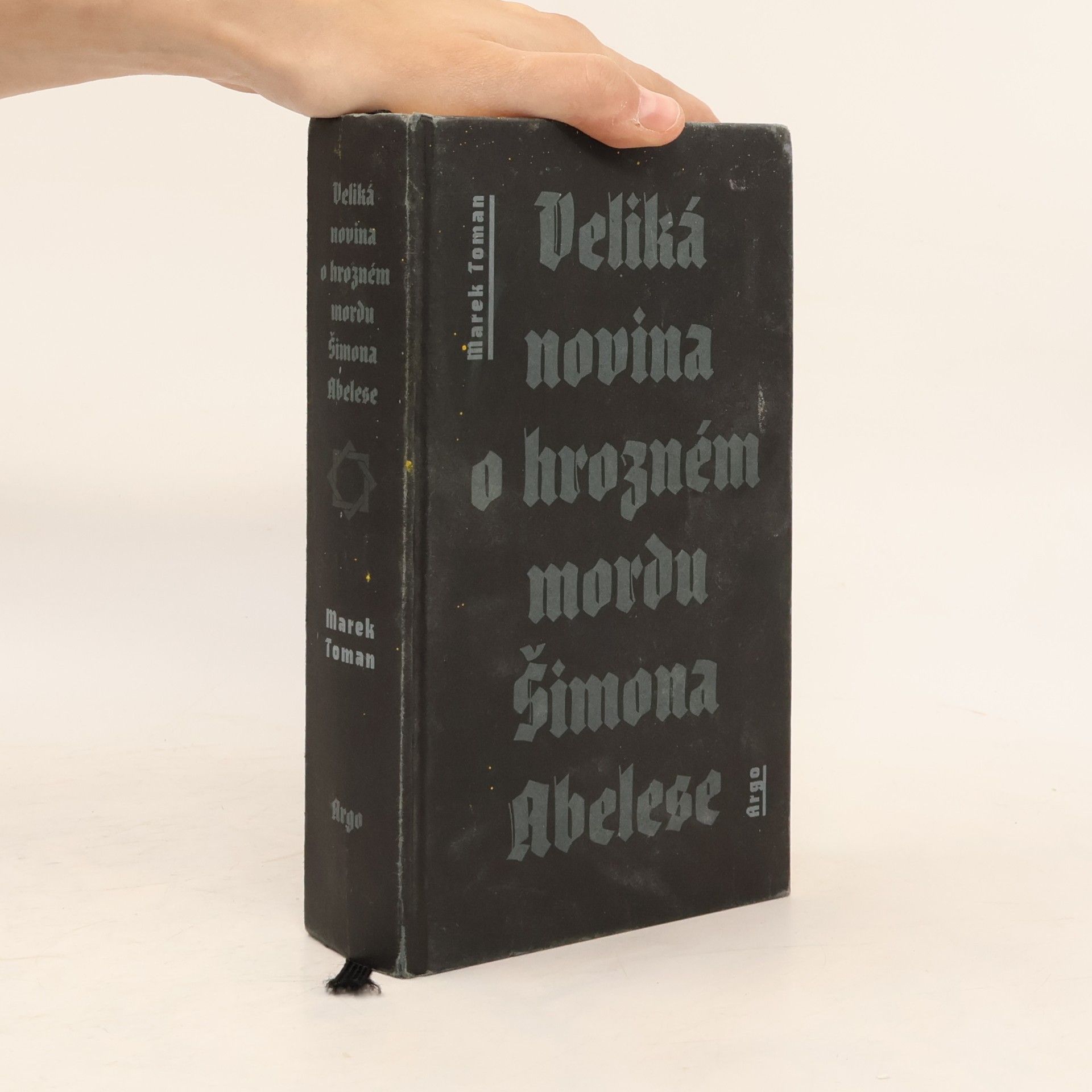 Marek Toman Veliká novina o hrozném mordu Šimona Abelese