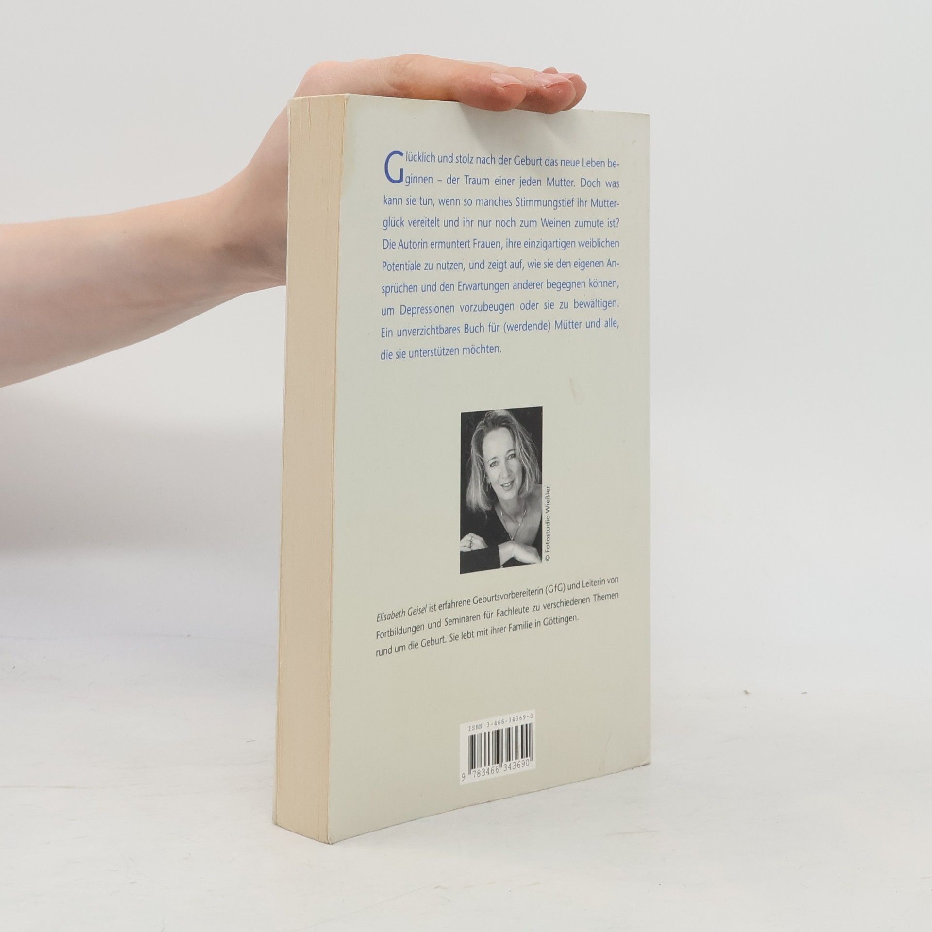 Elisabeth Geisel Tränen nach der Geburt