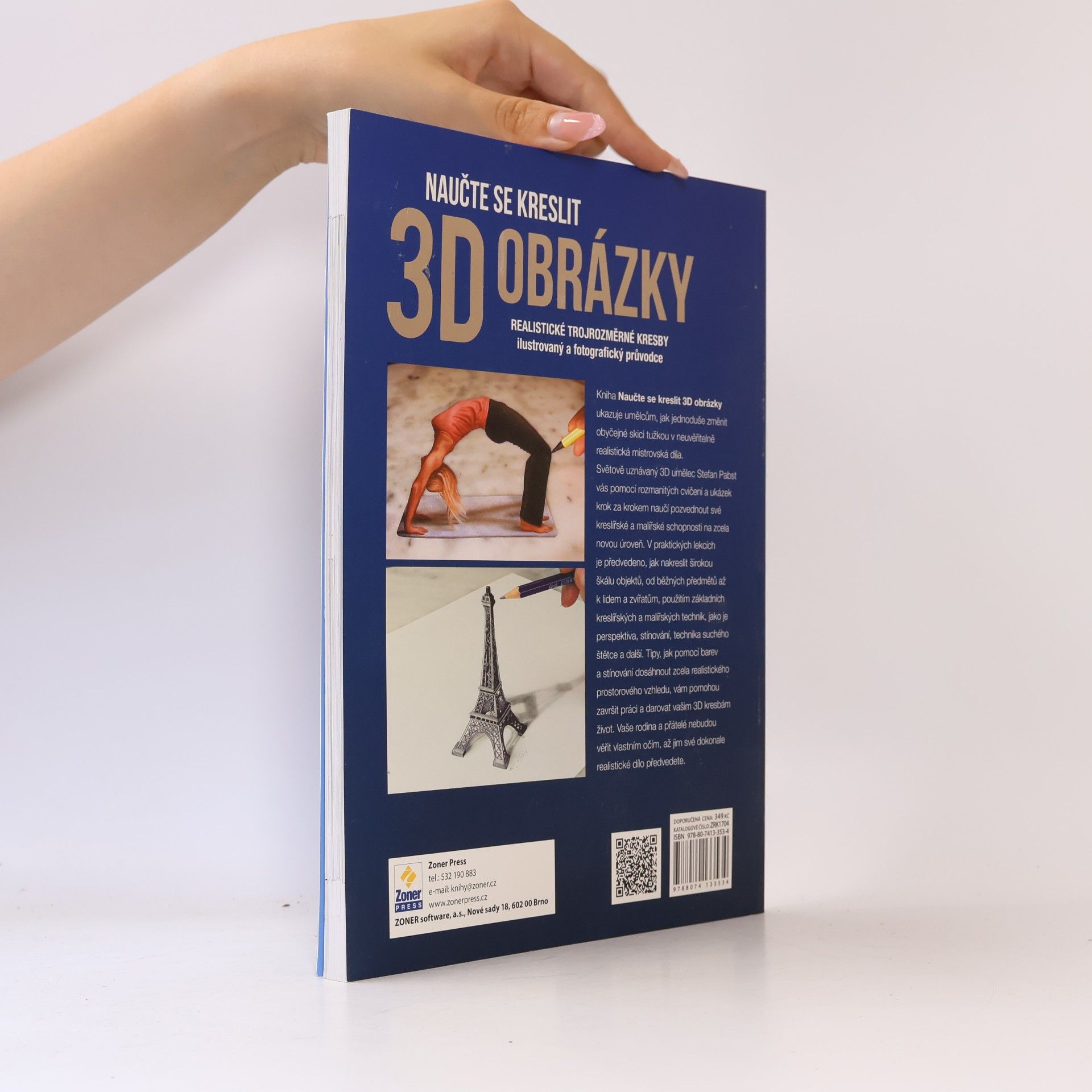 Stefan Pabst Naučte se kreslit 3D obrázky: Realistické trojrozměrné kresby: Ilustrovaný a fotografický průvodce