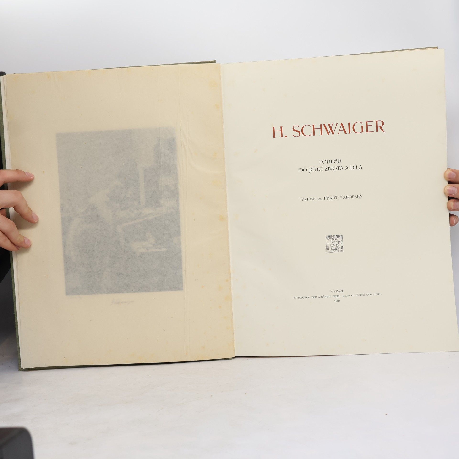 Hanuš Schwaiger H. Schwaiger : pohled do jeho života a díla