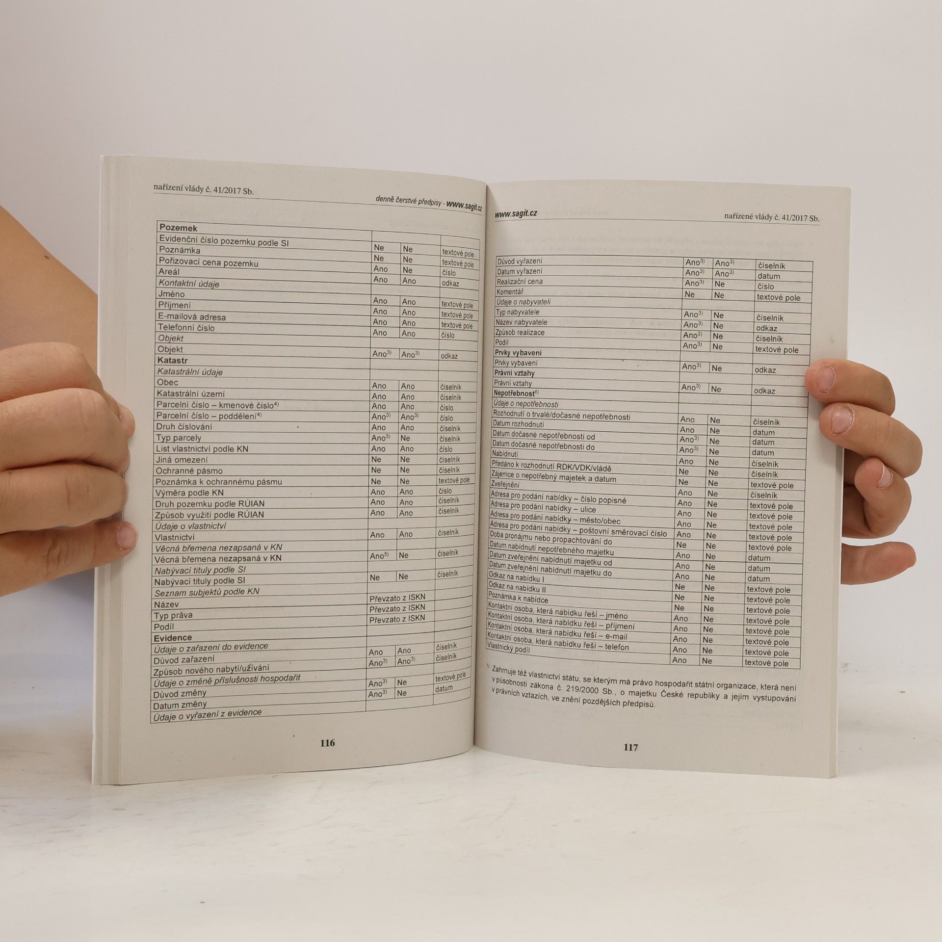 Collectif d'auteurs Kontrola veřejných financí, Majetek státu 1639