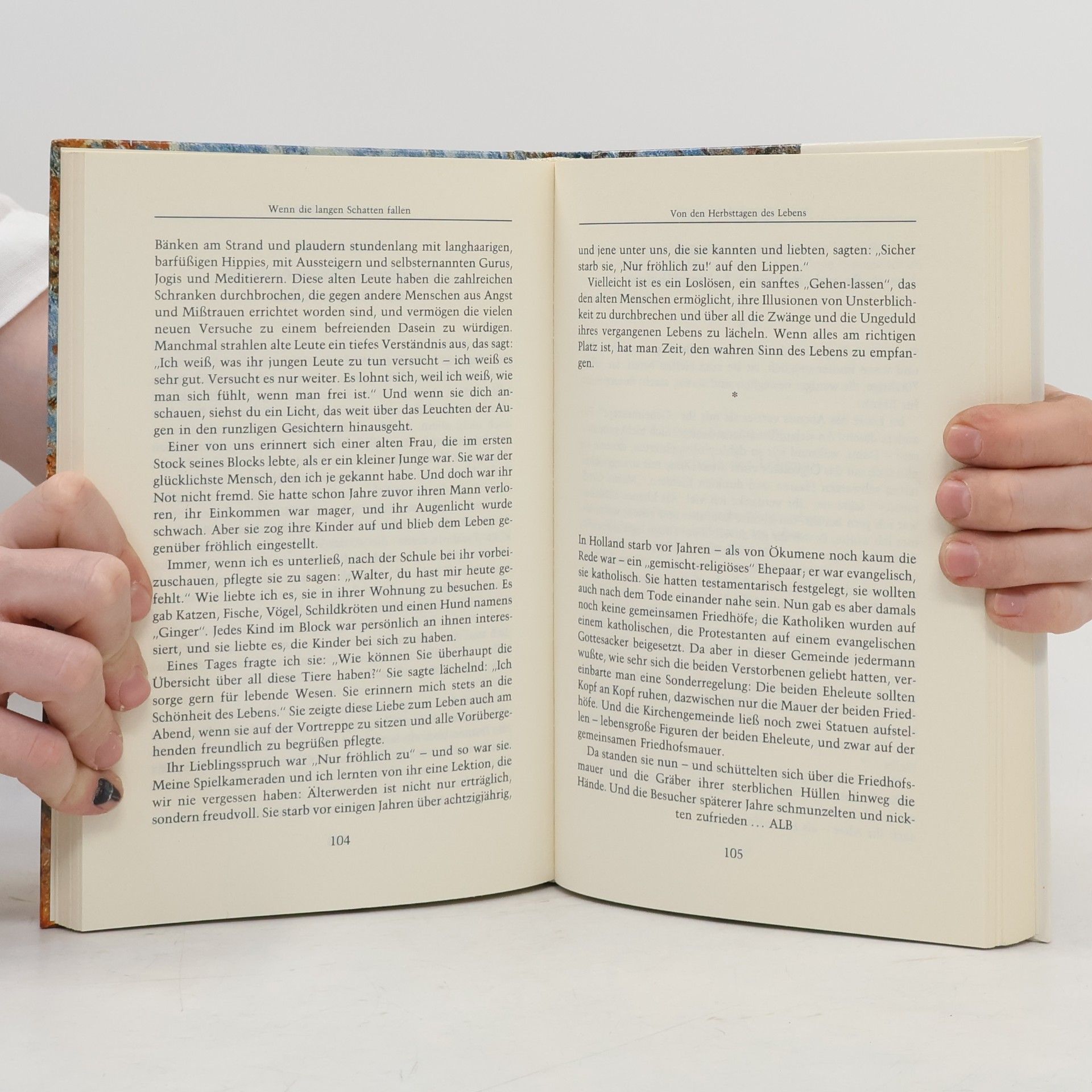 Adalbert Ludwig Balling Sehnsucht nach dem, was bleibt, Lesebuch des Lebens