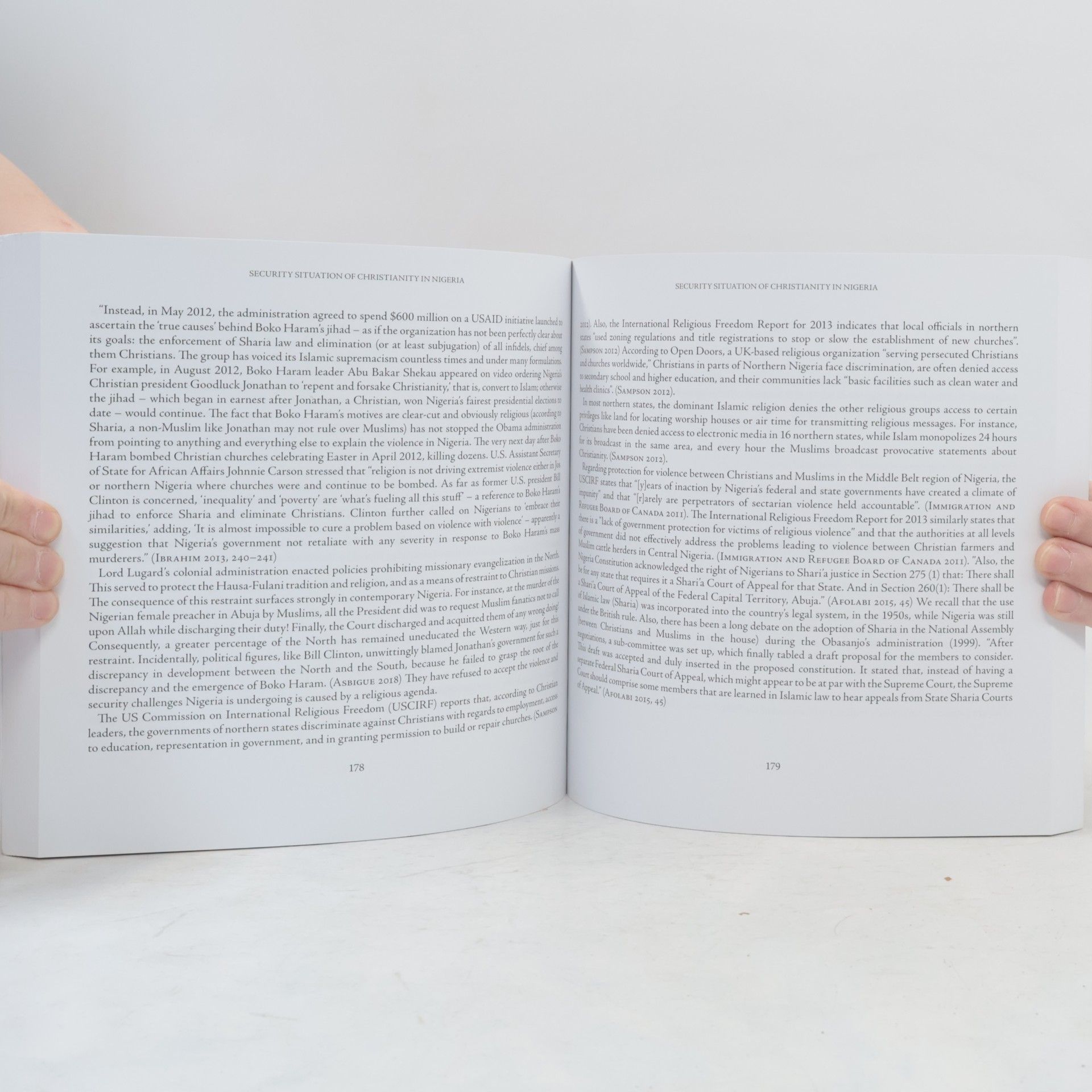 Collectif d'auteurs Budapest Report on Christian Persecution 2019