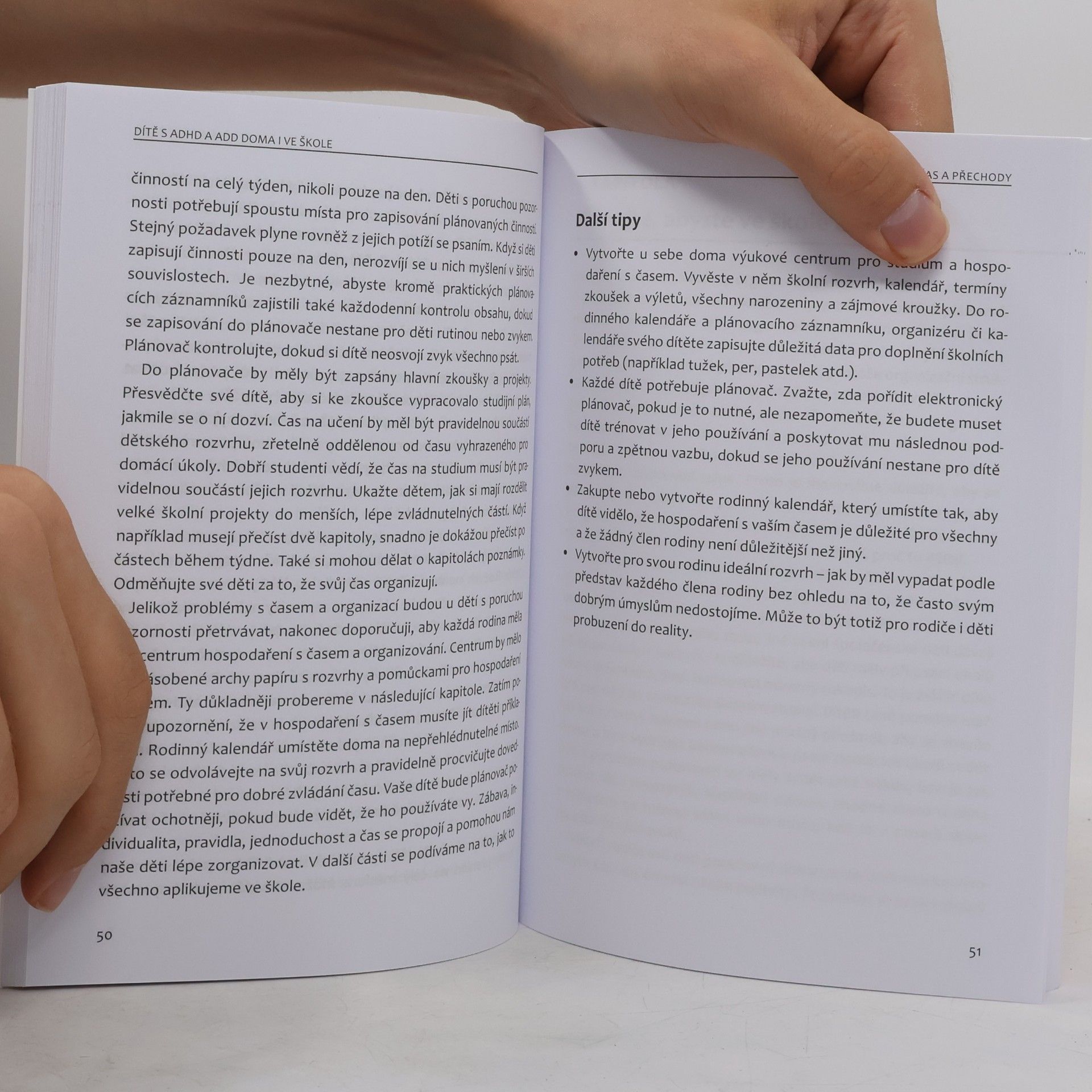 Cheryl R. Carter Dítě s ADHD a ADD doma i ve škole : praktický rádce pro rodiče i učitele