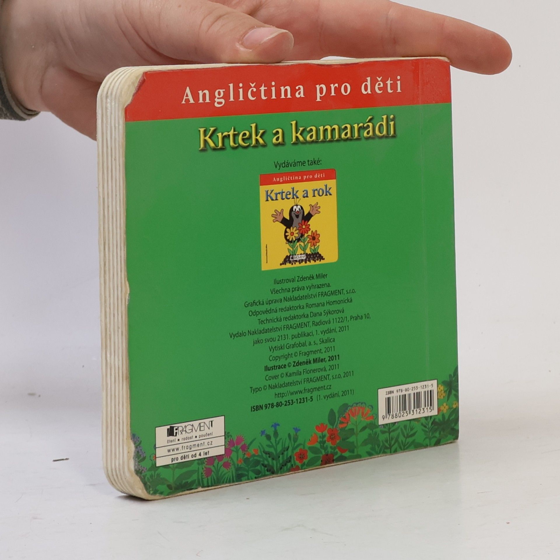 Zdeněk Miler Krtek a kamarádi – Angličtina pro děti