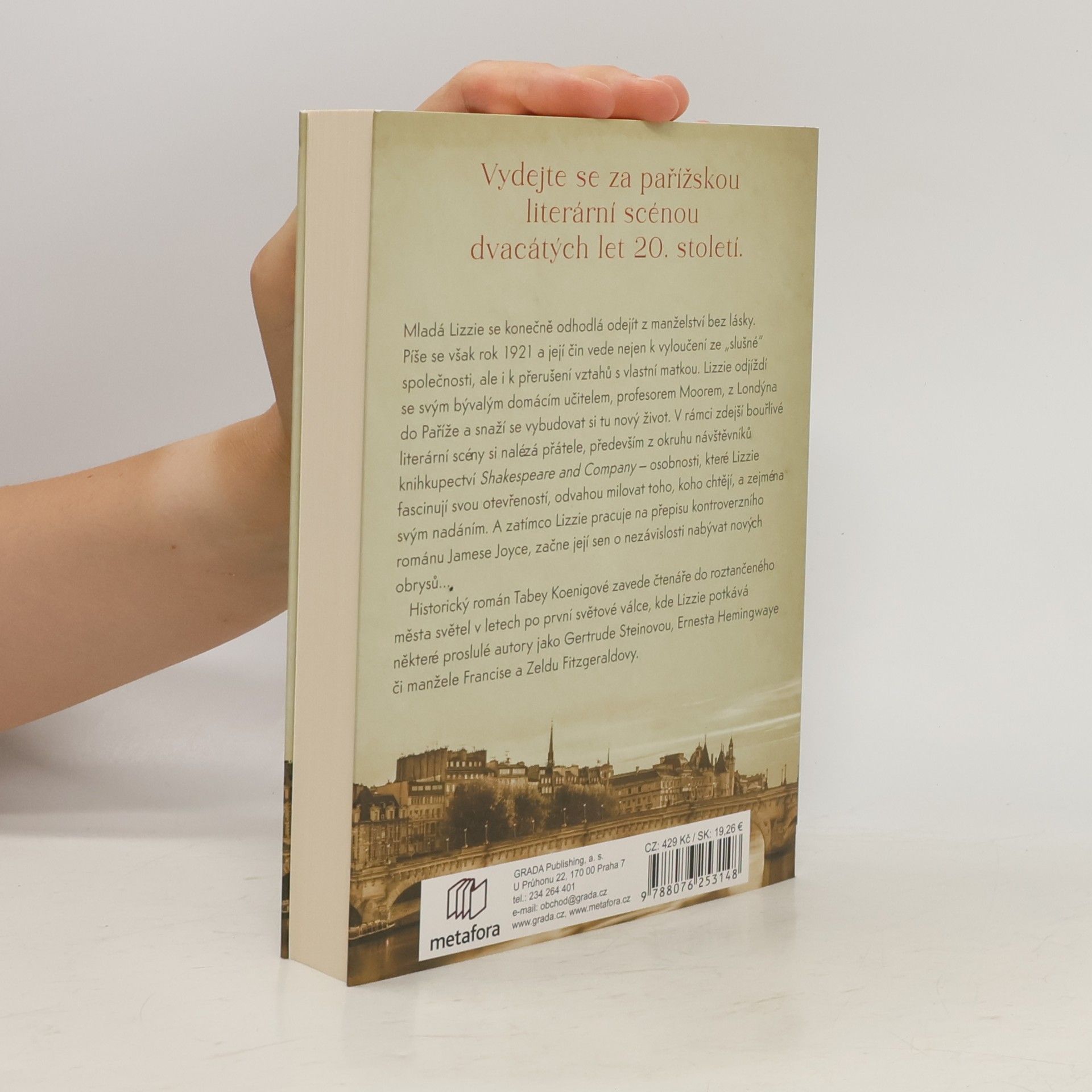 Miloslava Hnízdilová Nakladatelka z Paříže : historický román