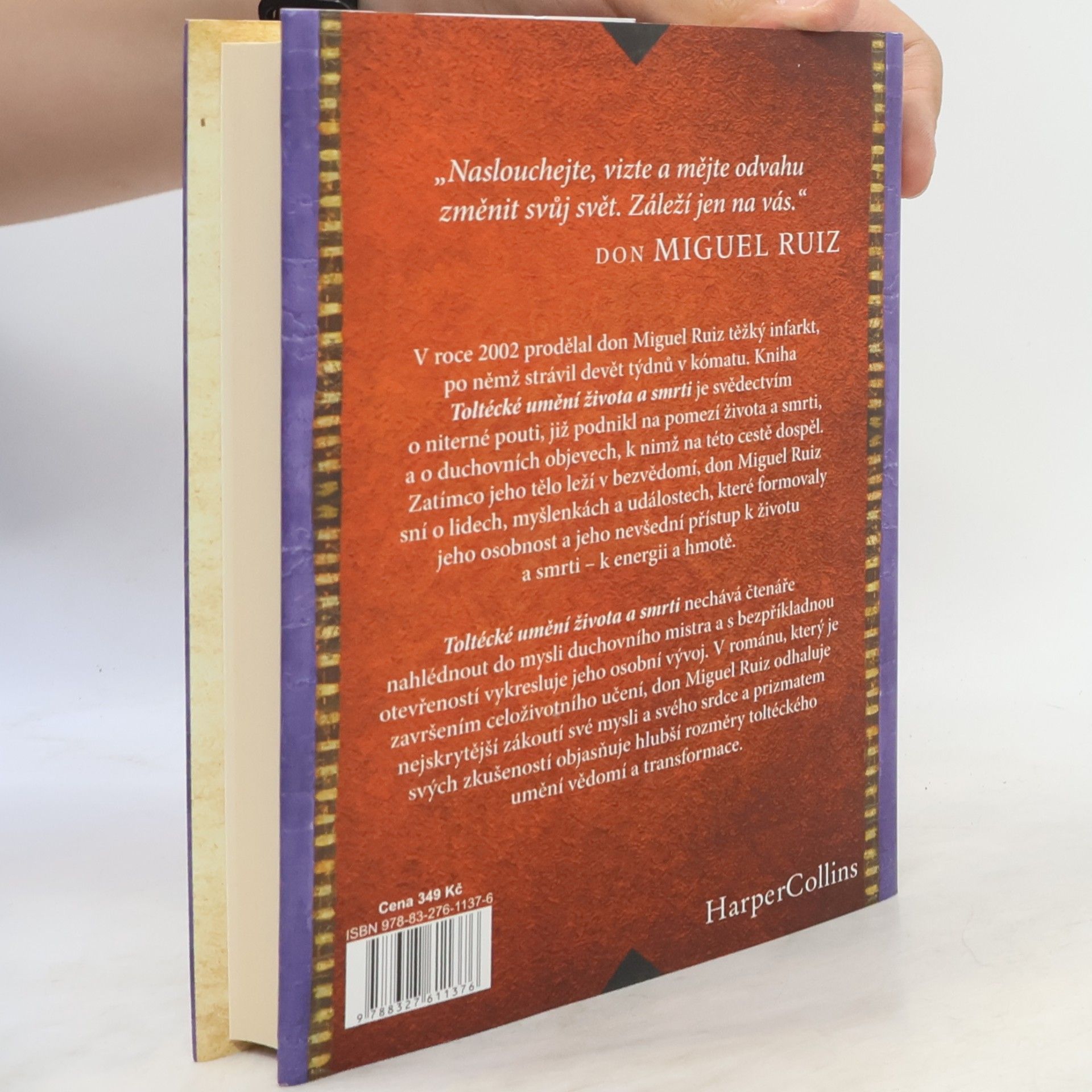 Don Miguel Ruiz Toltécké umění života a smrti