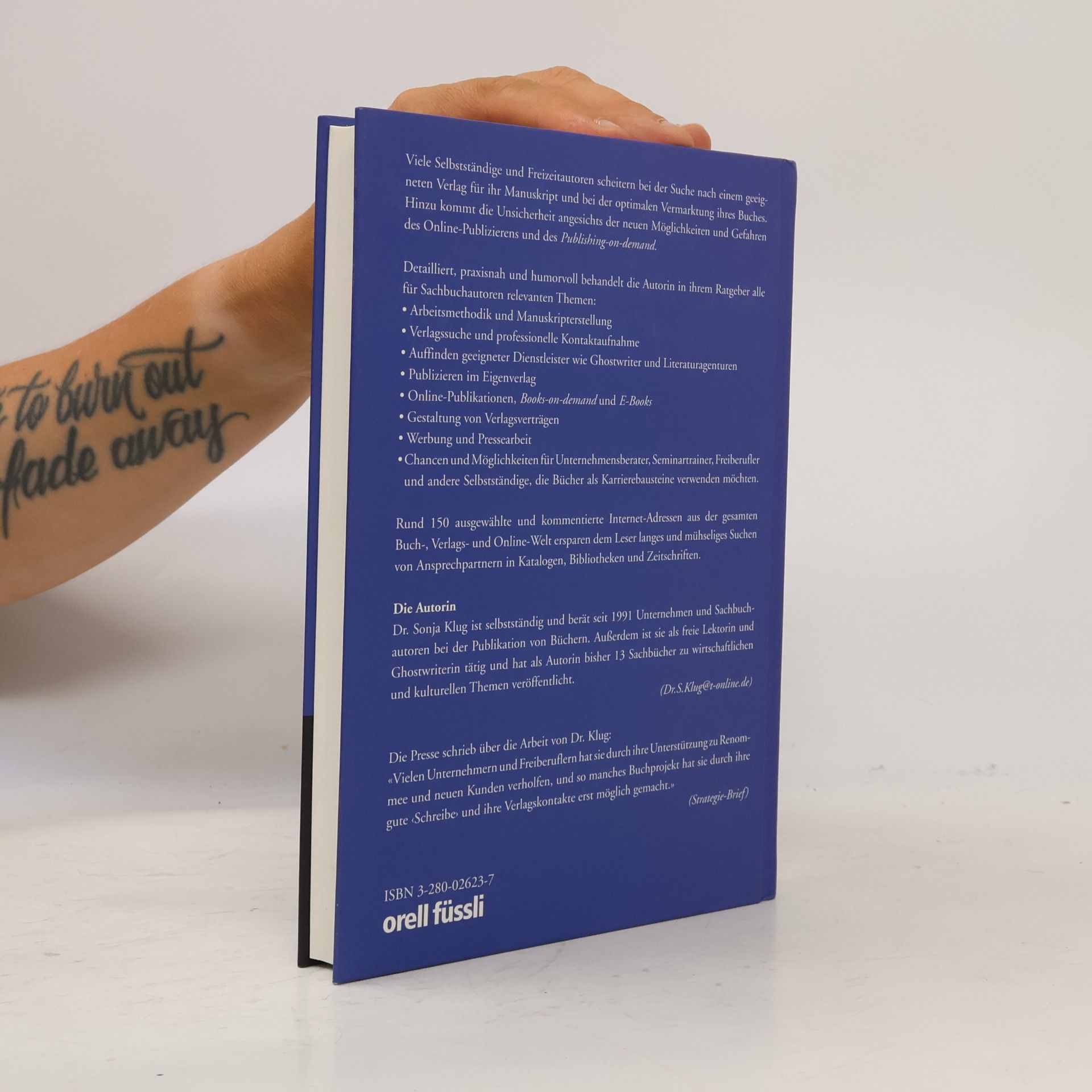 Sonja Ulrike Klug Ein Buch ist ein Buch ist ein Buch