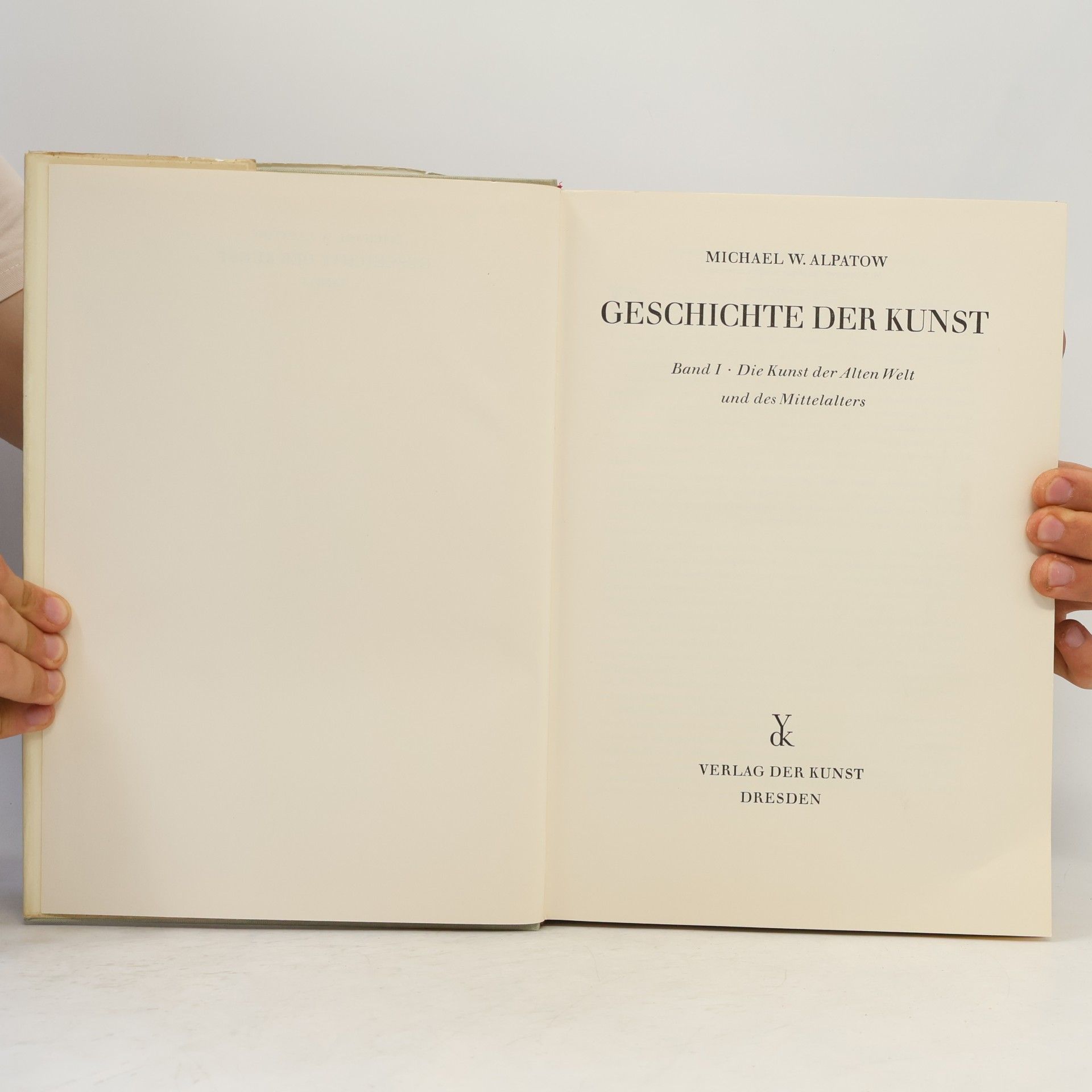 Alpatow Michael W. Geschichte der Kunst I