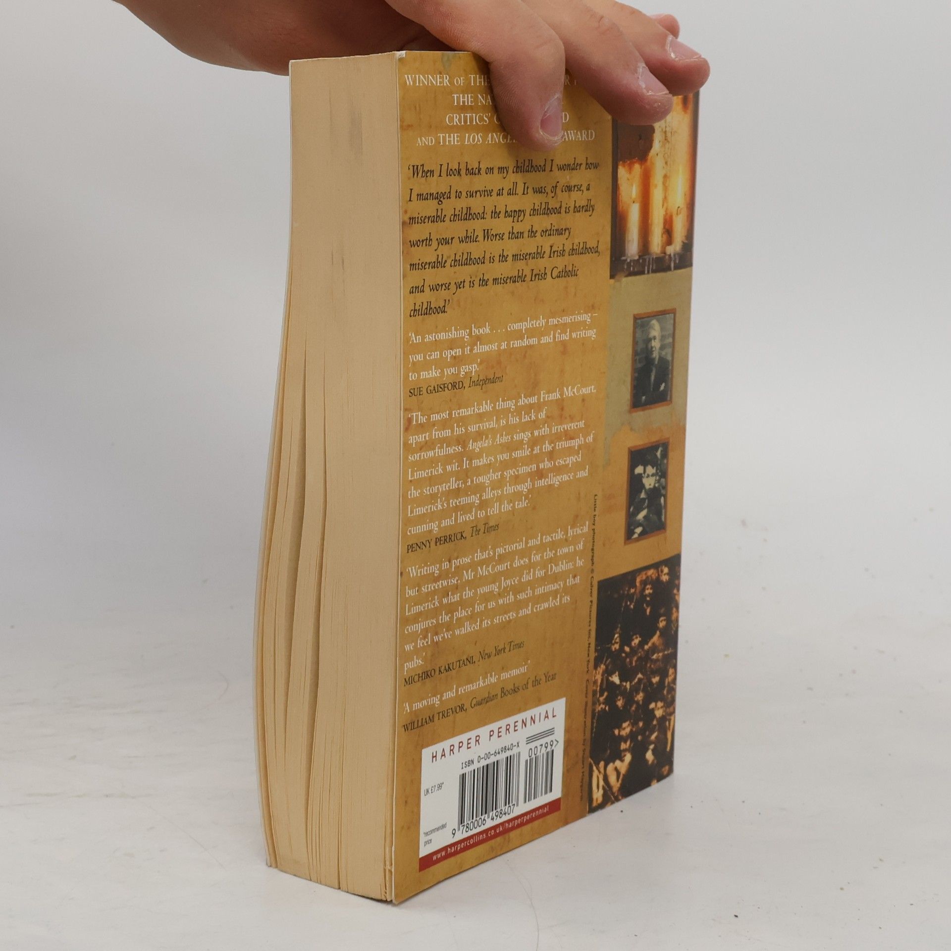 Frank McCourt Angela's ashes. A memoir of a childhood