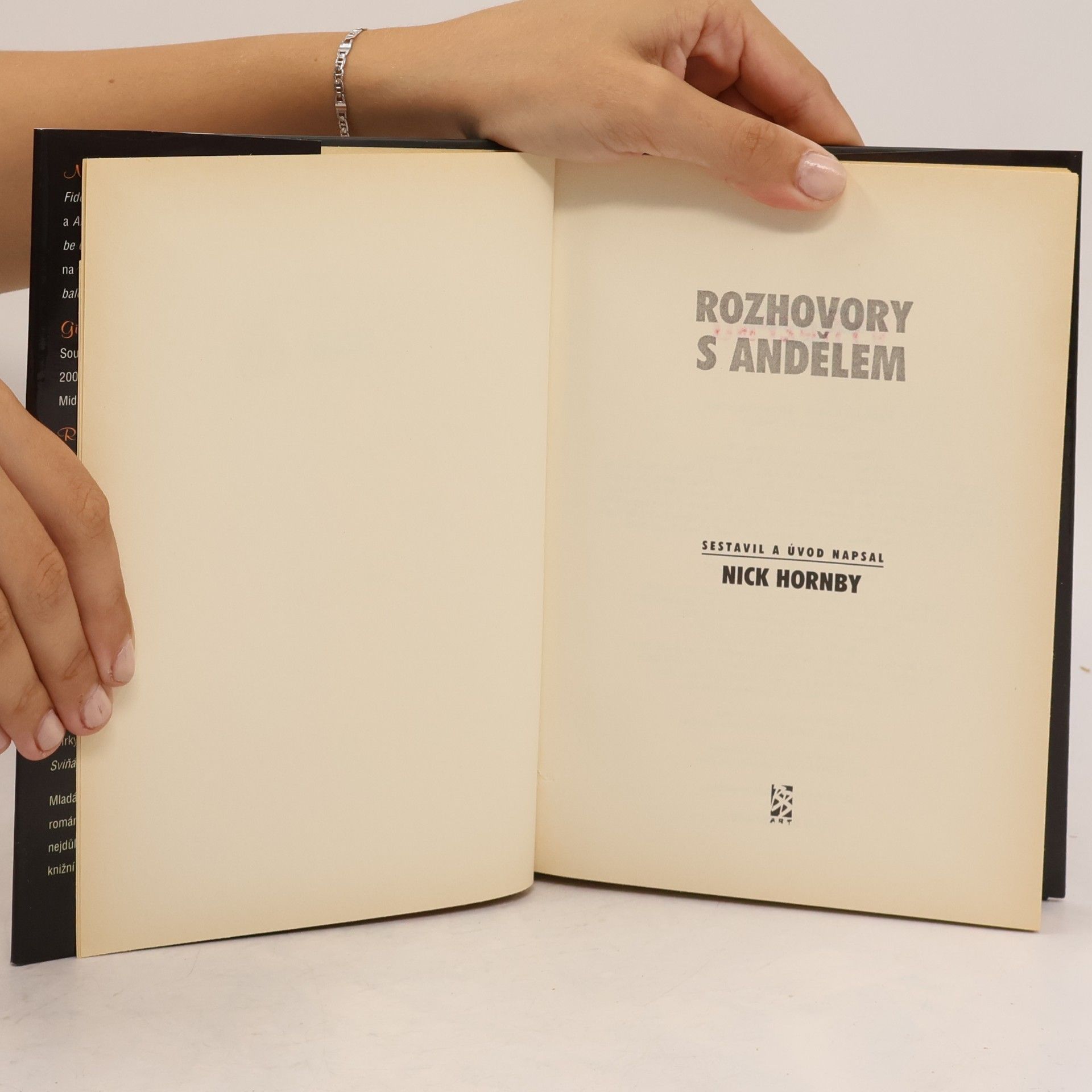Nick Hornby Rozhovory s andělem