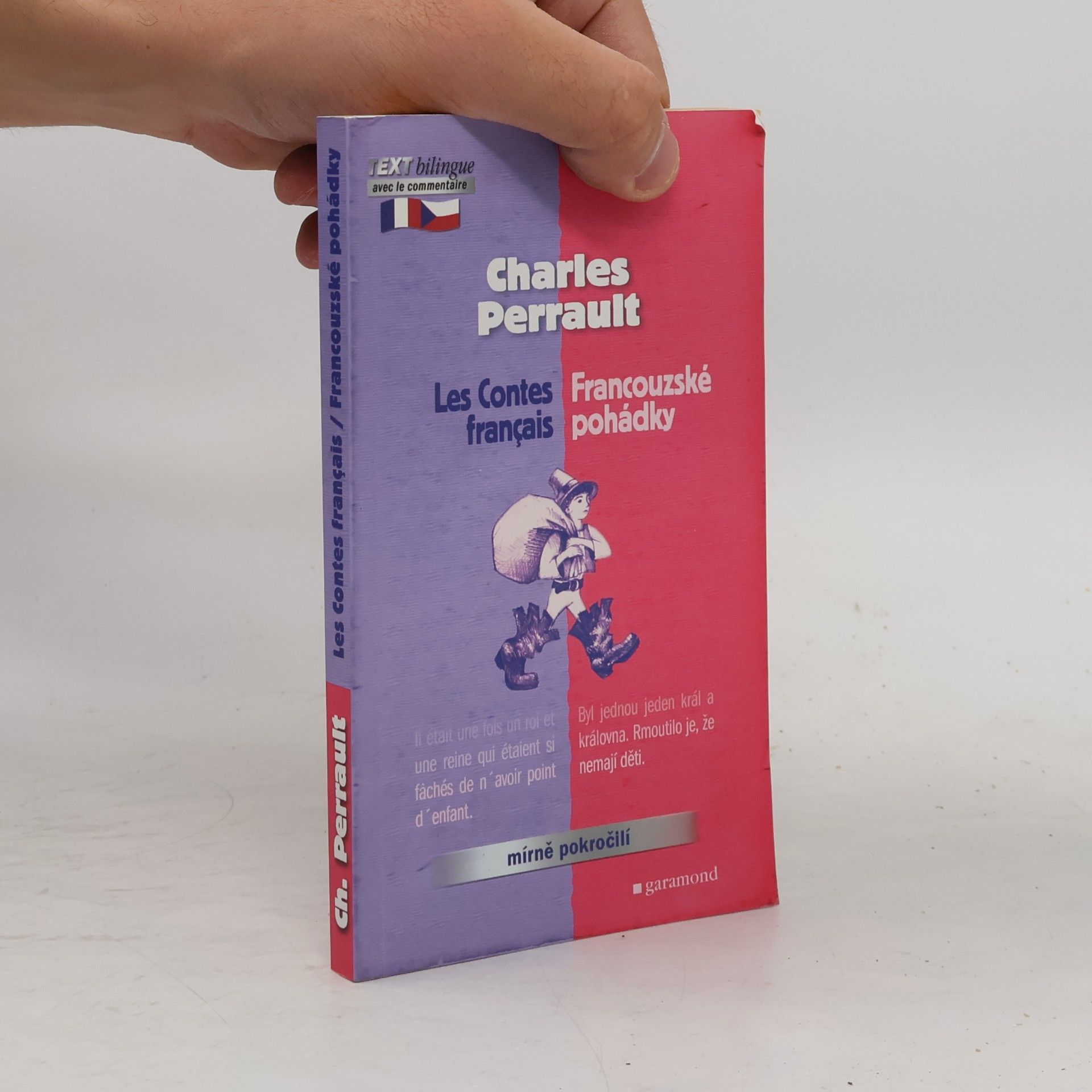 Charles Perrault Les contes français. Francouzské pohádky.