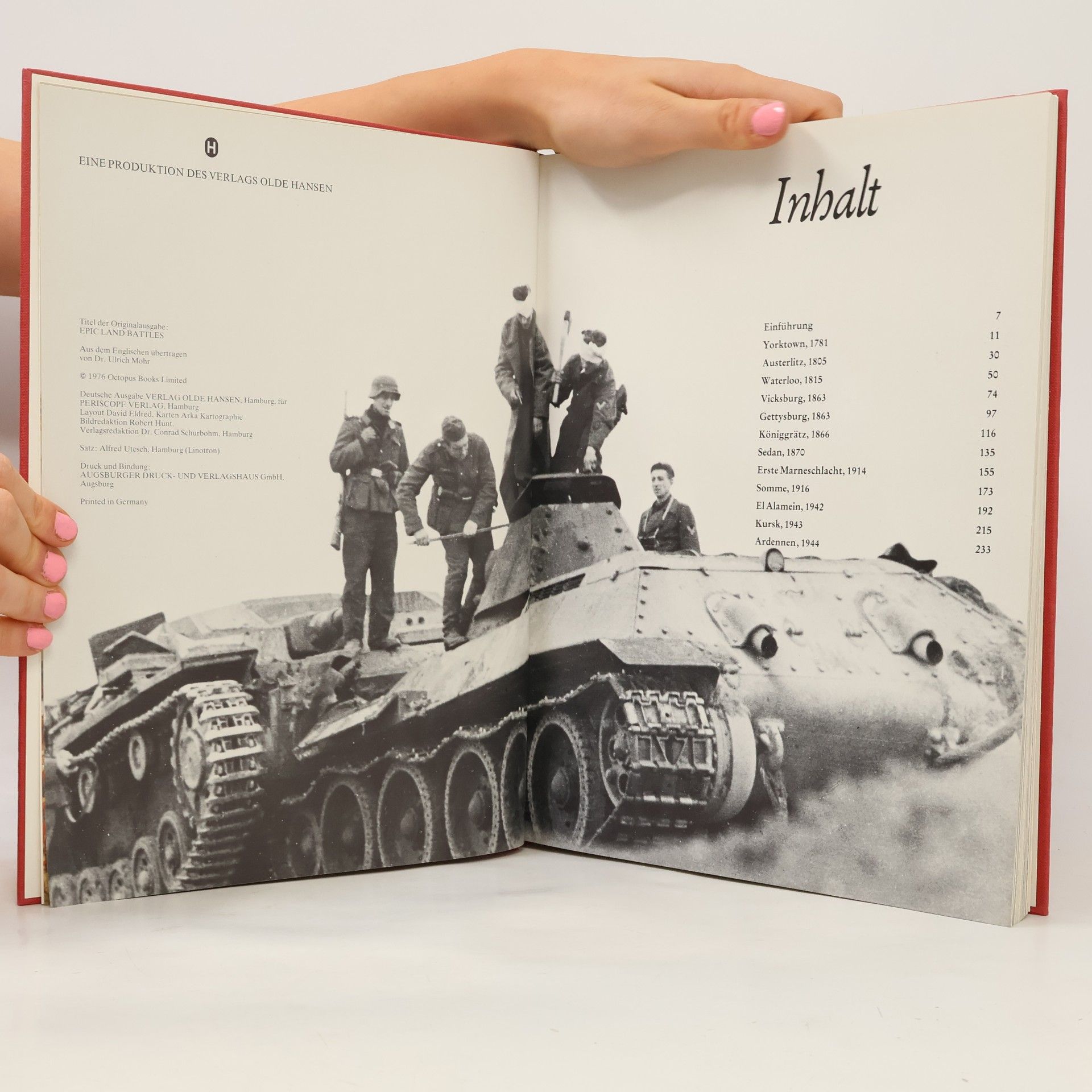 Autorenkollektiv Landschlachten der Weltgeschichte