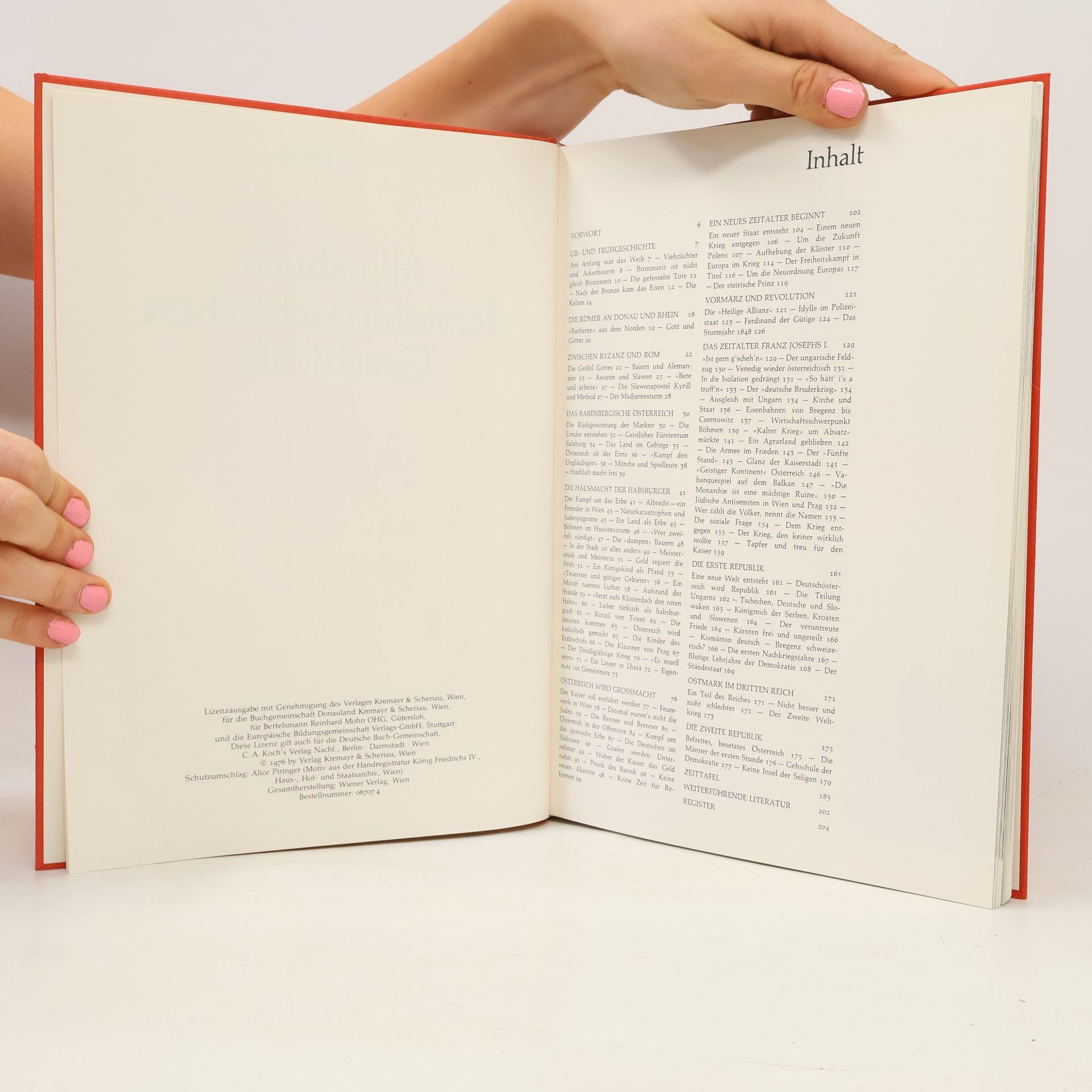 Heinz Siegert Hausbuch der österreichischen Geschichte