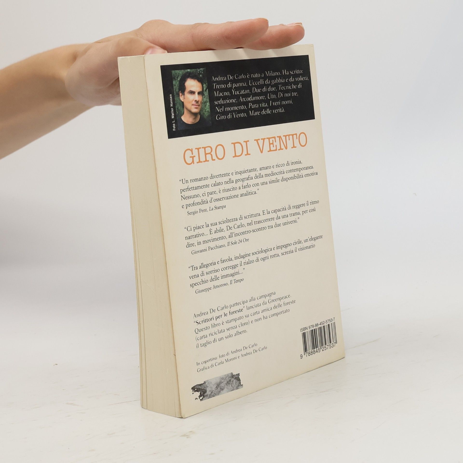 Andrea De Carlo Giro di vento