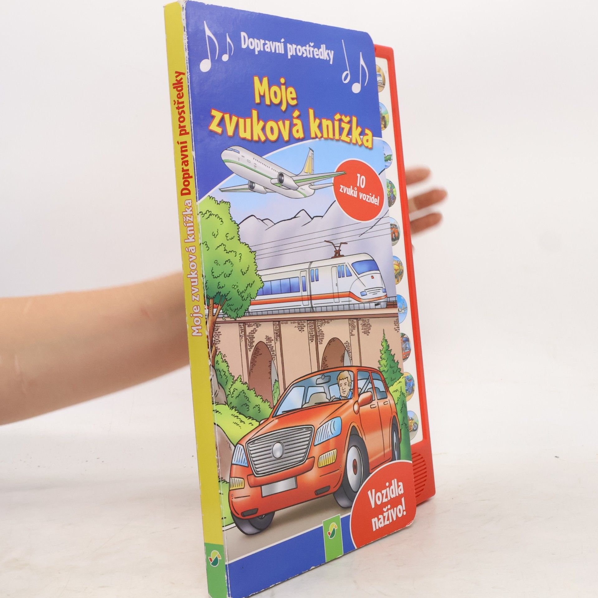 Kolektiv autorů Moje zvuková knížka. Dopravní prostředky