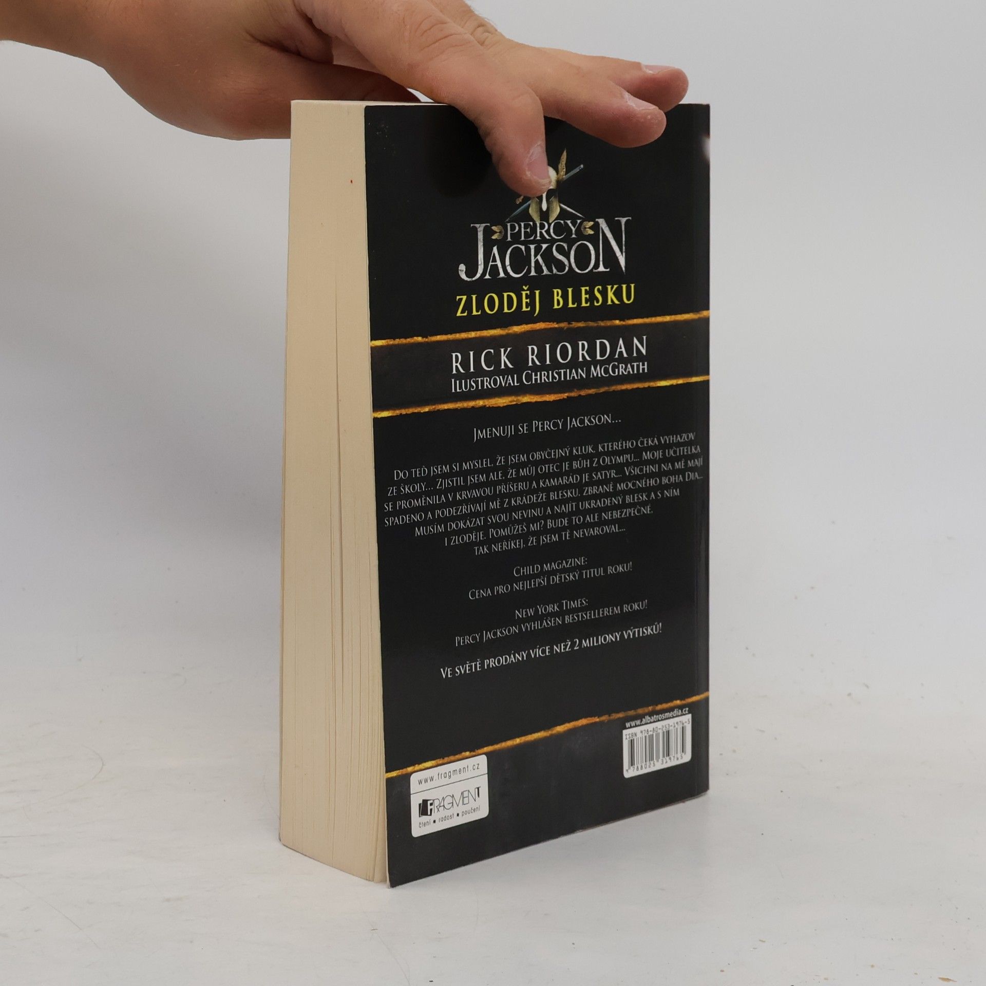 Rick Riordan Percy Jackson. Zloděj blesku