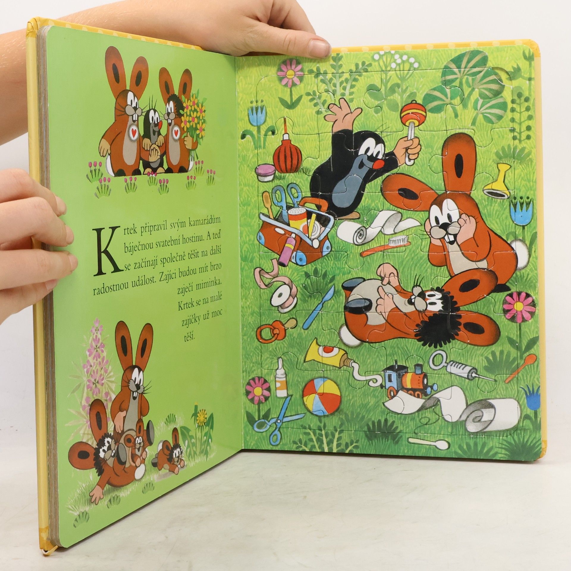 Zdeněk Miler Krtek – veselá puzzle