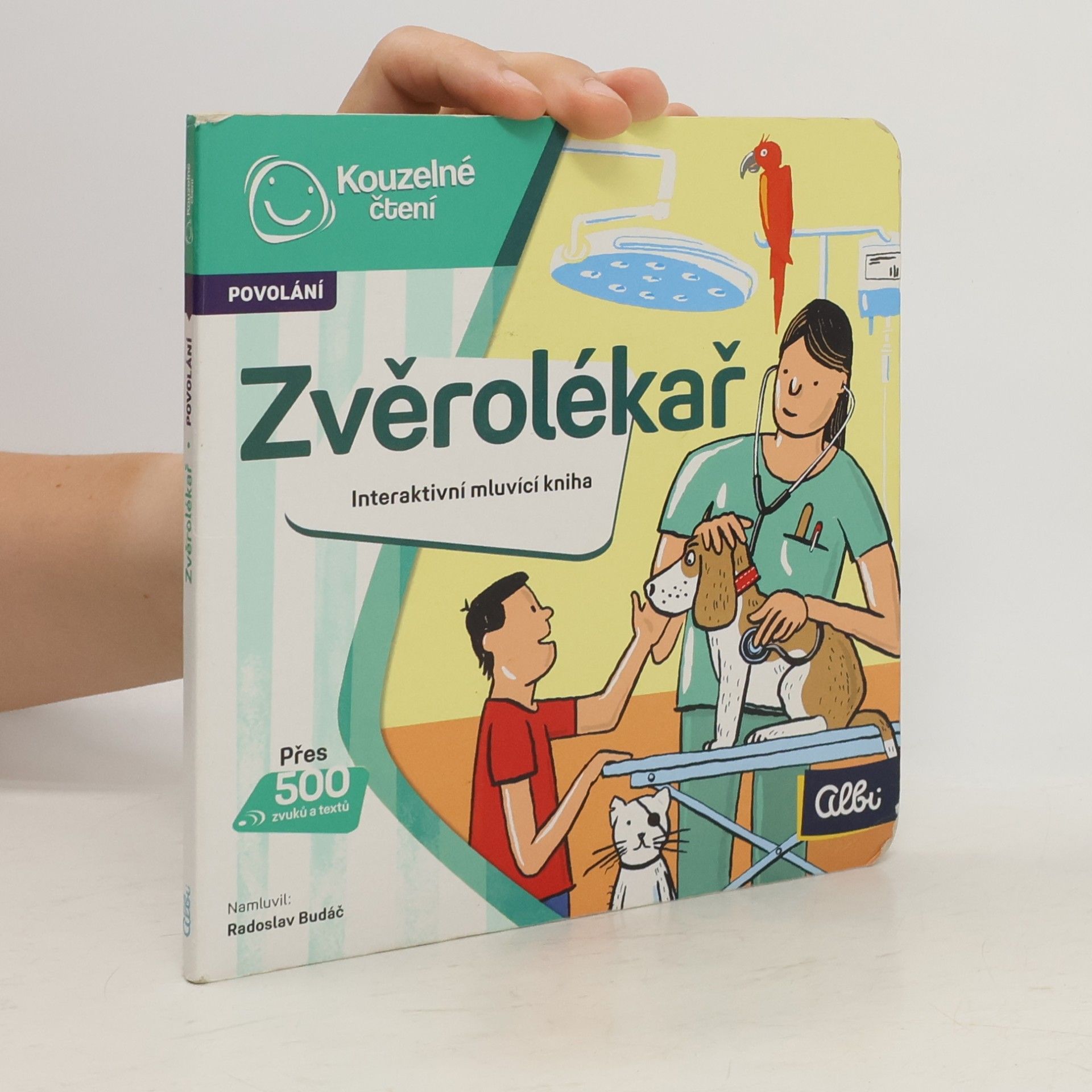Zvěrolékař interaktivní mluvící kniha
