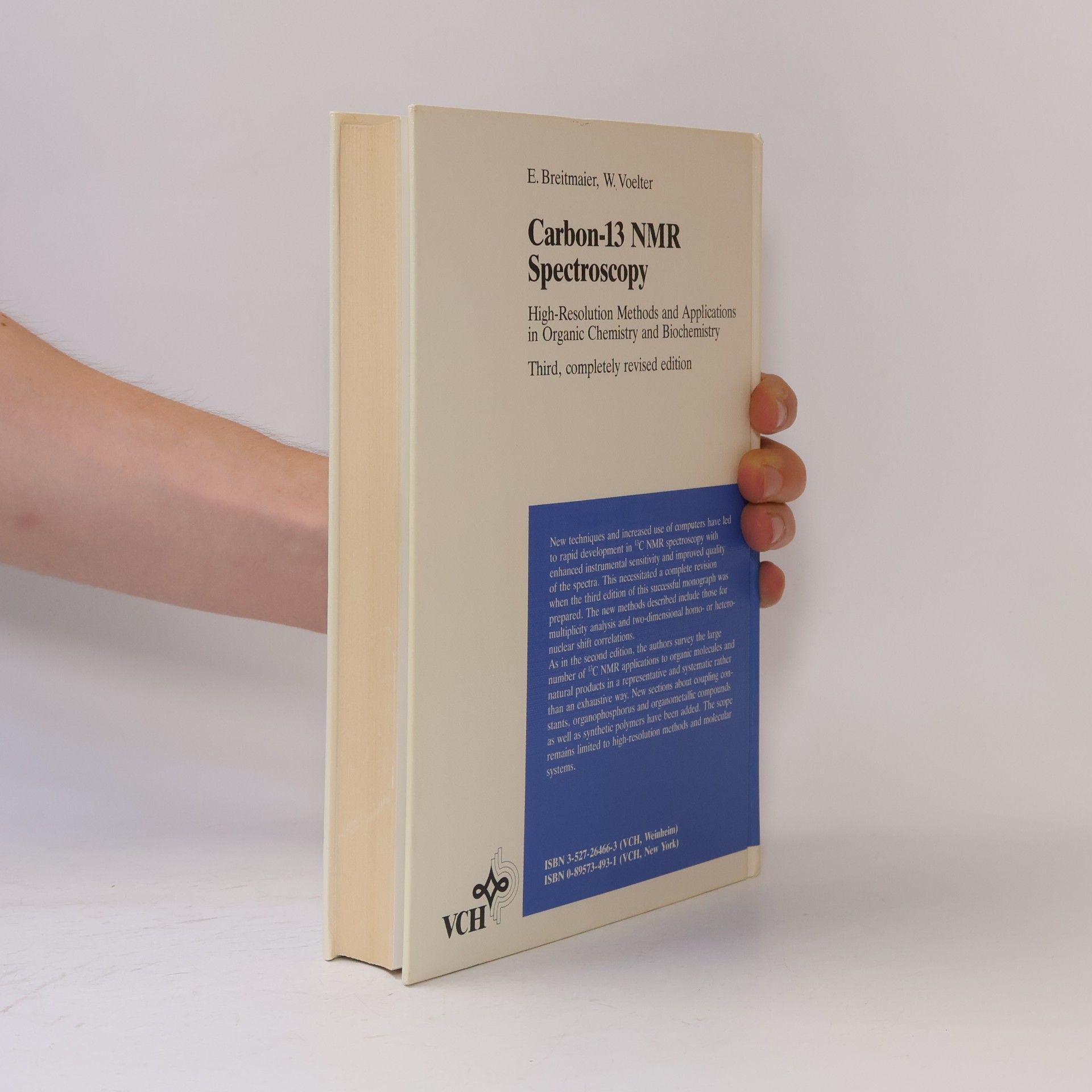 Eberhard Breitmaier Carbon-13 NMR Spectroscopy