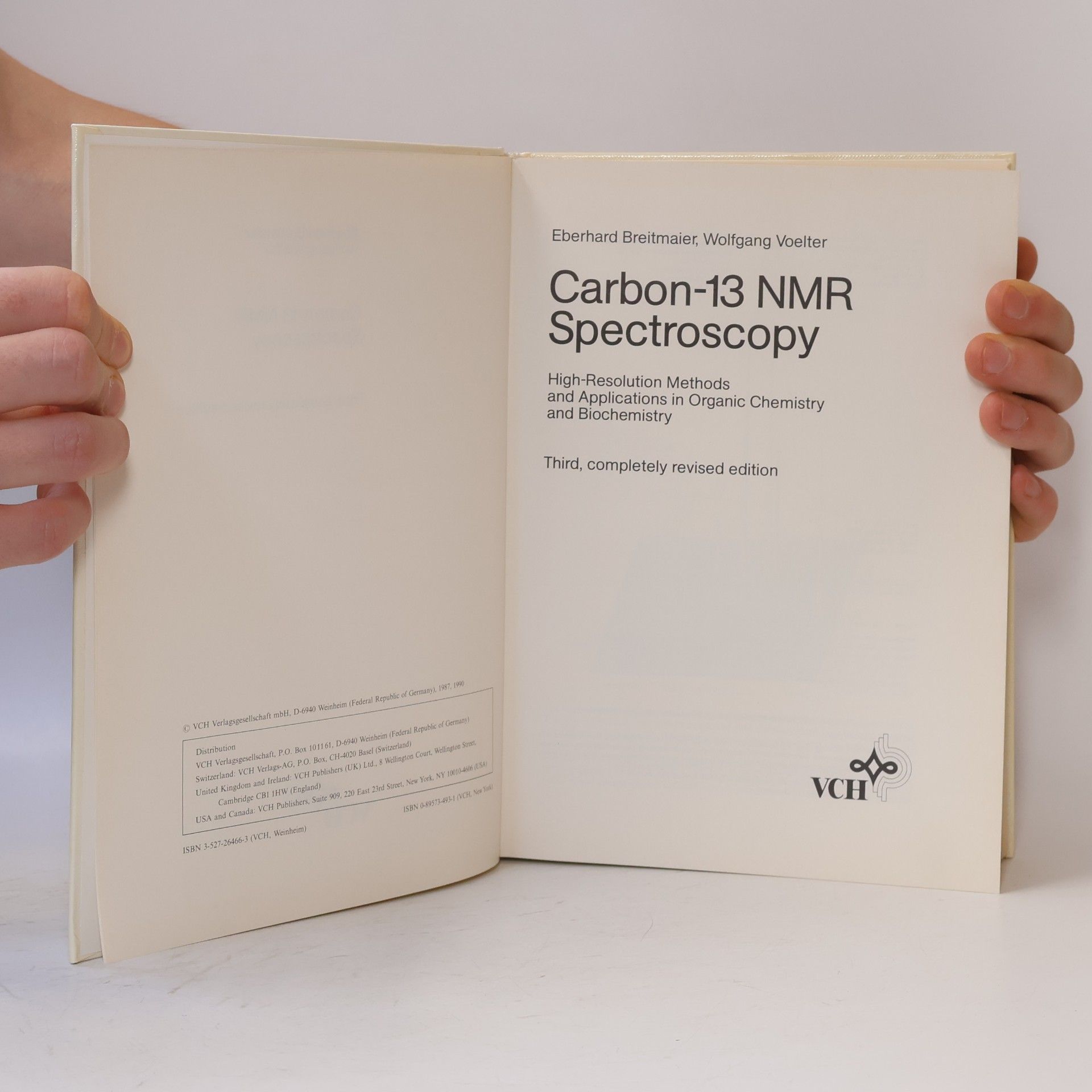 Eberhard Breitmaier Carbon-13 NMR Spectroscopy