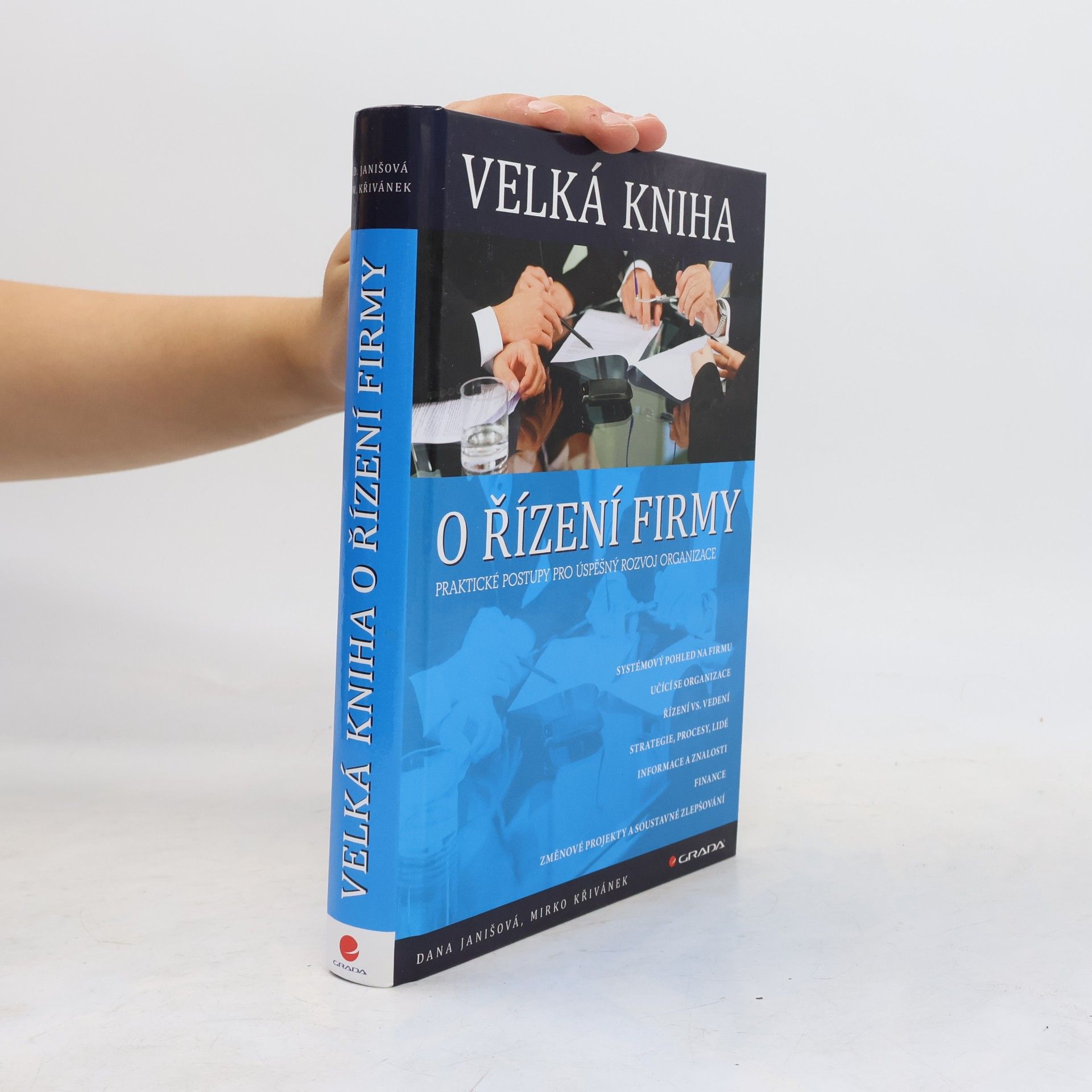 Dana Janišová Velká kniha o řízení firmy