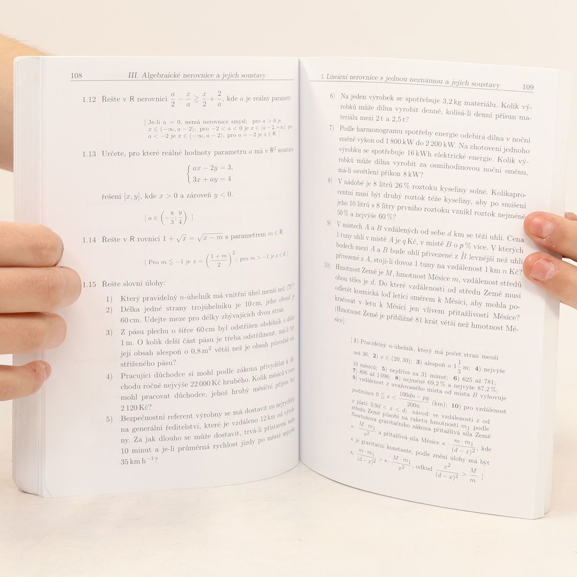 František Janeček Sbírka úloh z matematiky pro střední školy