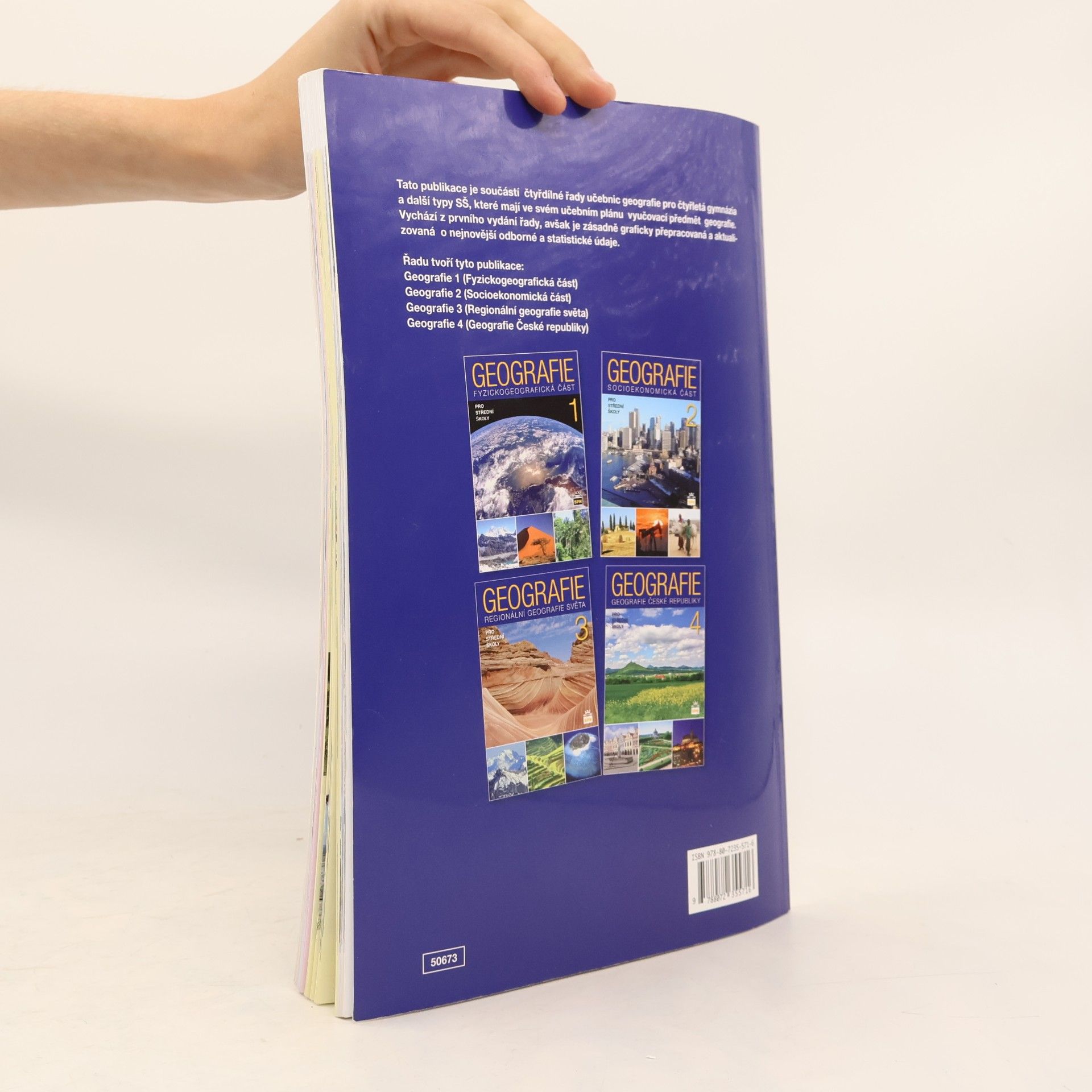 Jiří Kastner Geografie 4 : geografie České republiky: Pro střední školy