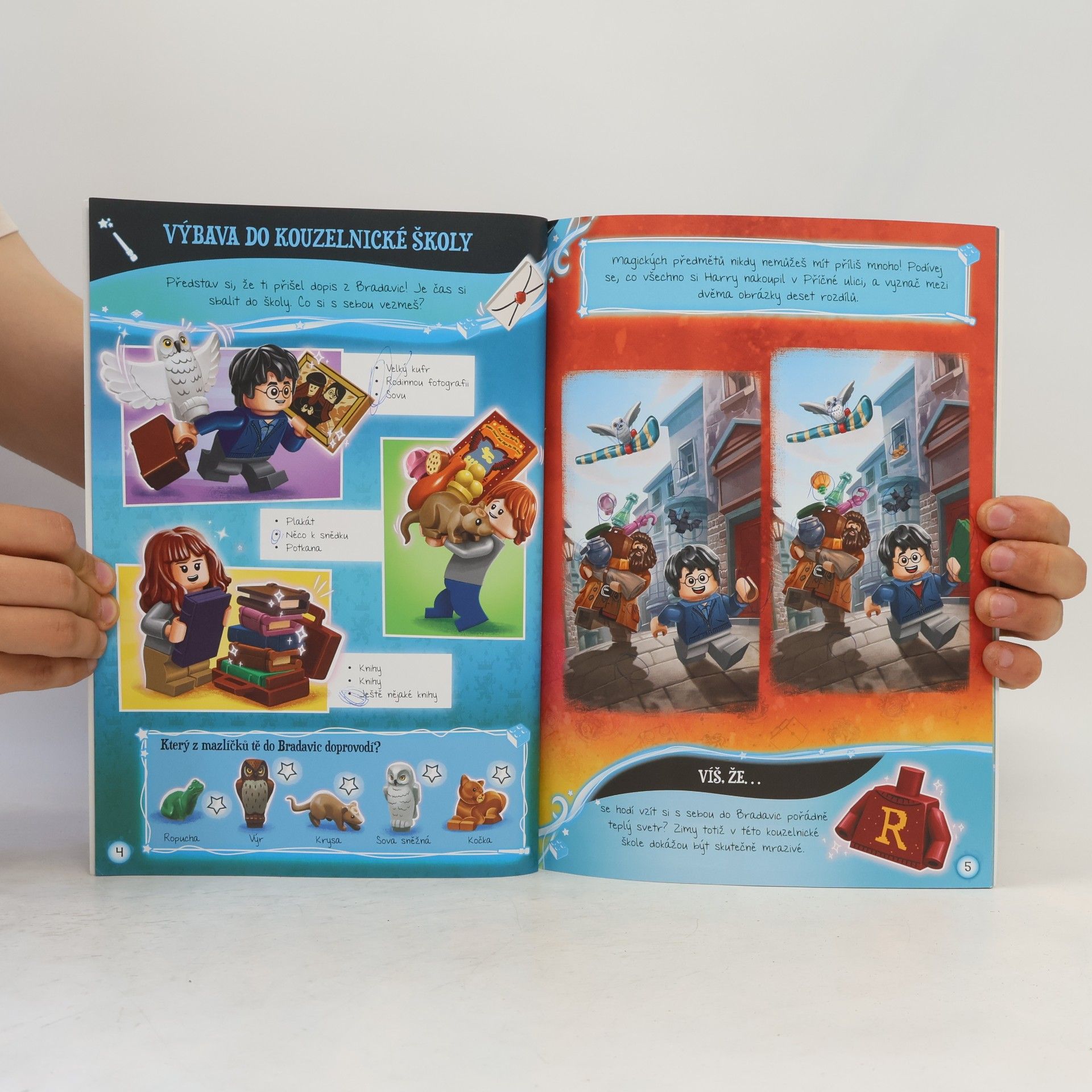 Autorenkollektiv LEGO® Harry Potter™ Kouzelnická výbava a kde ji najít