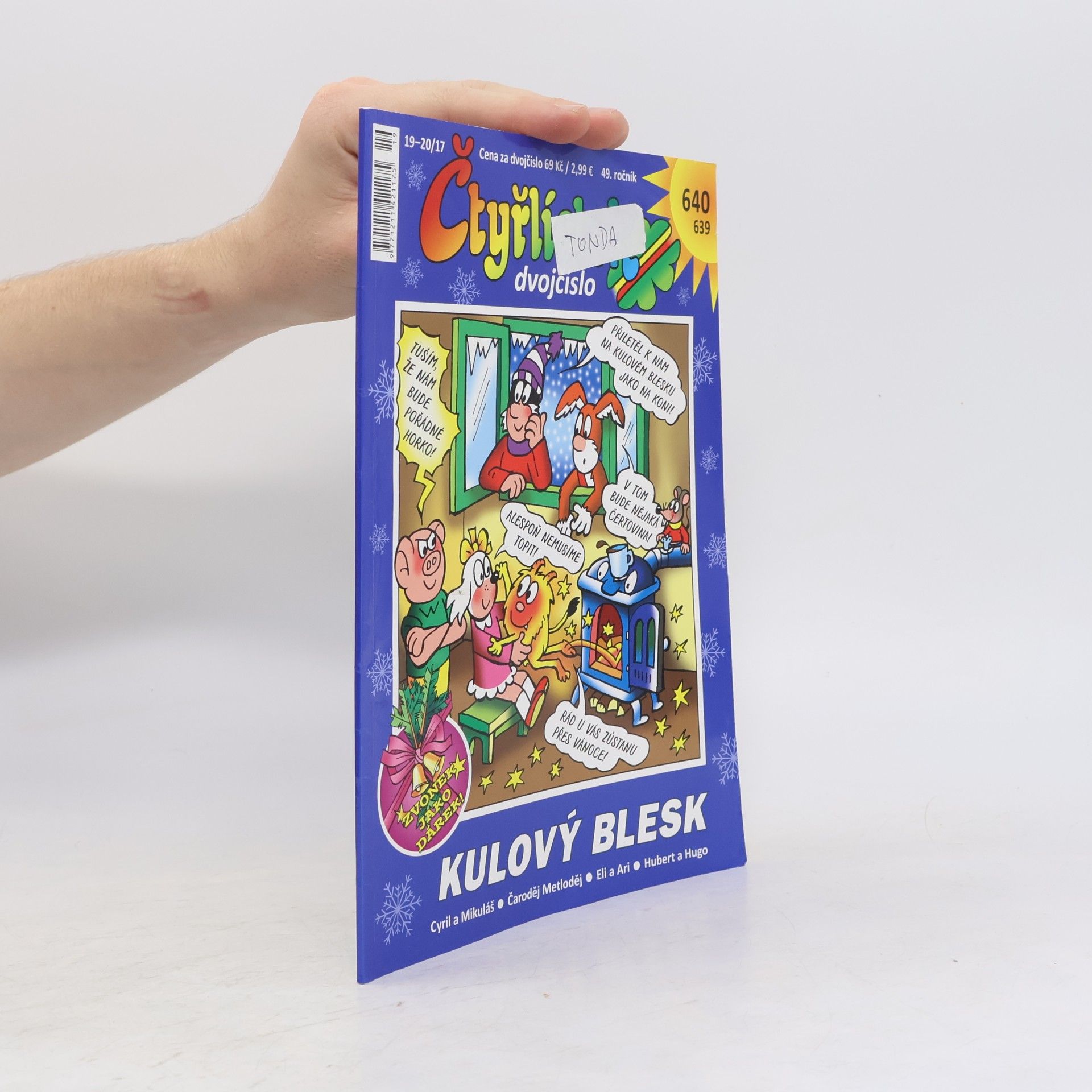 Kolektiv autorů Čtyřlístek dvojčíslo 639-640. 19-20//2017
