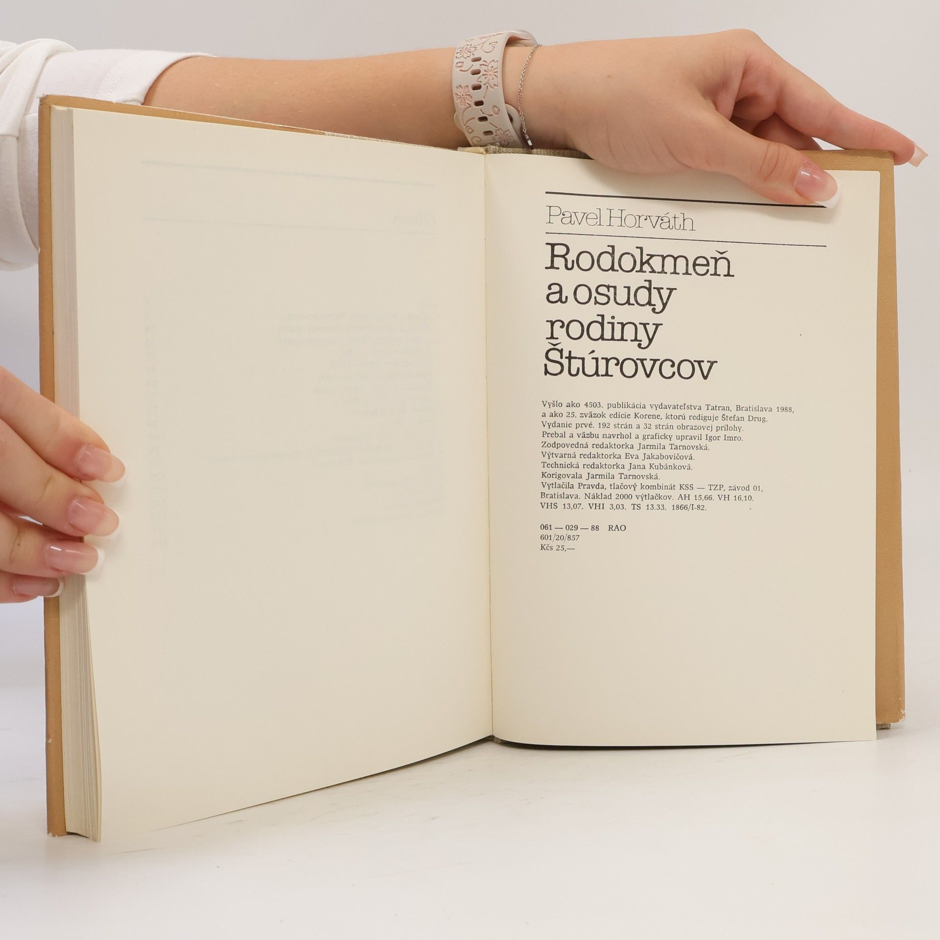 Pavel Horváth Rodokmeň a osudy rodiny Štúrovcov