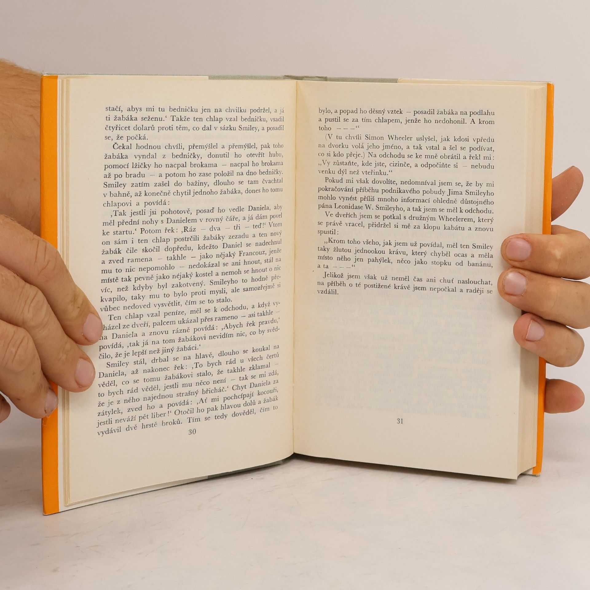 Mark Twain Skákavý žabák a jiné prózy