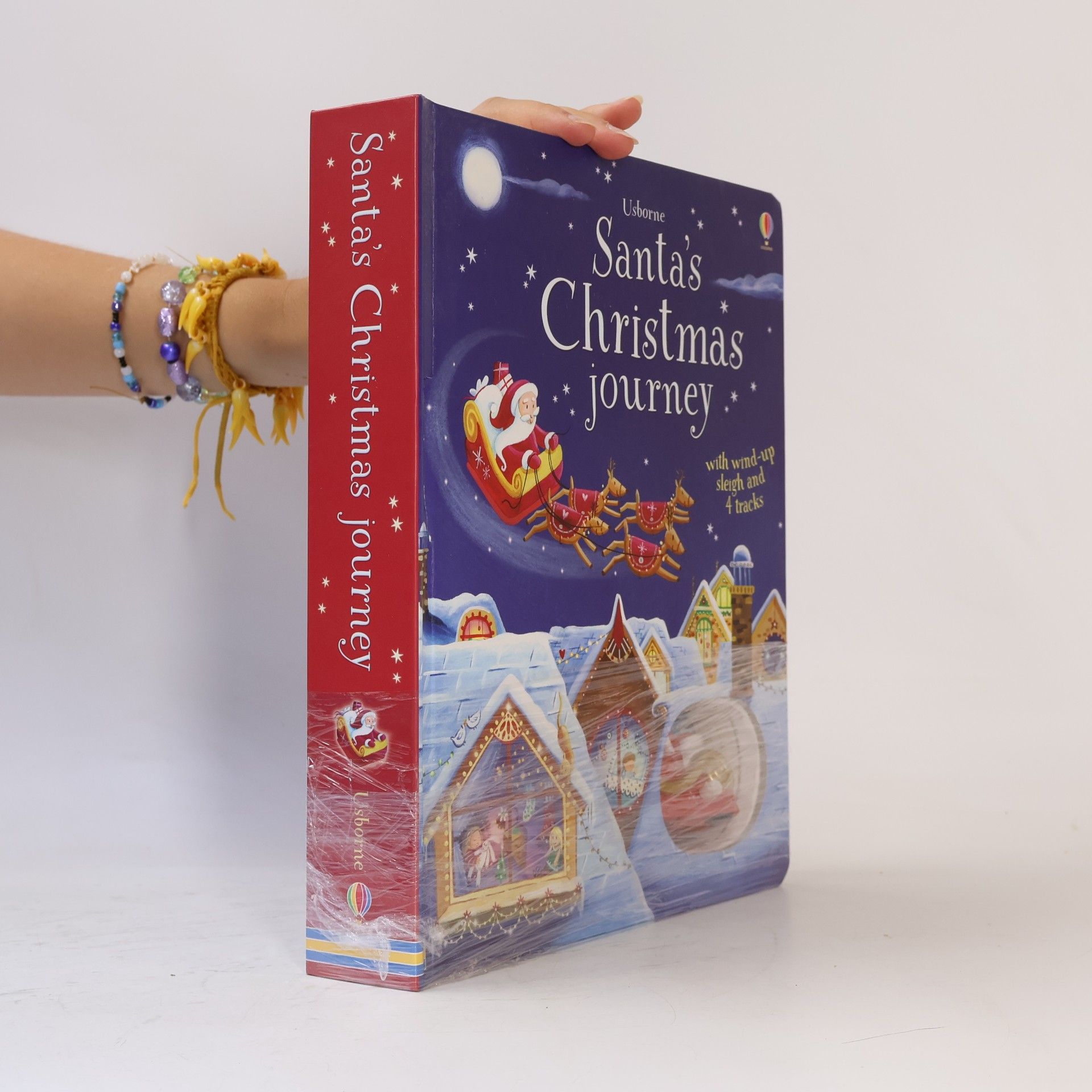 Fiona Watt Santa's Christmas Journey with Wind-Up Sleigh