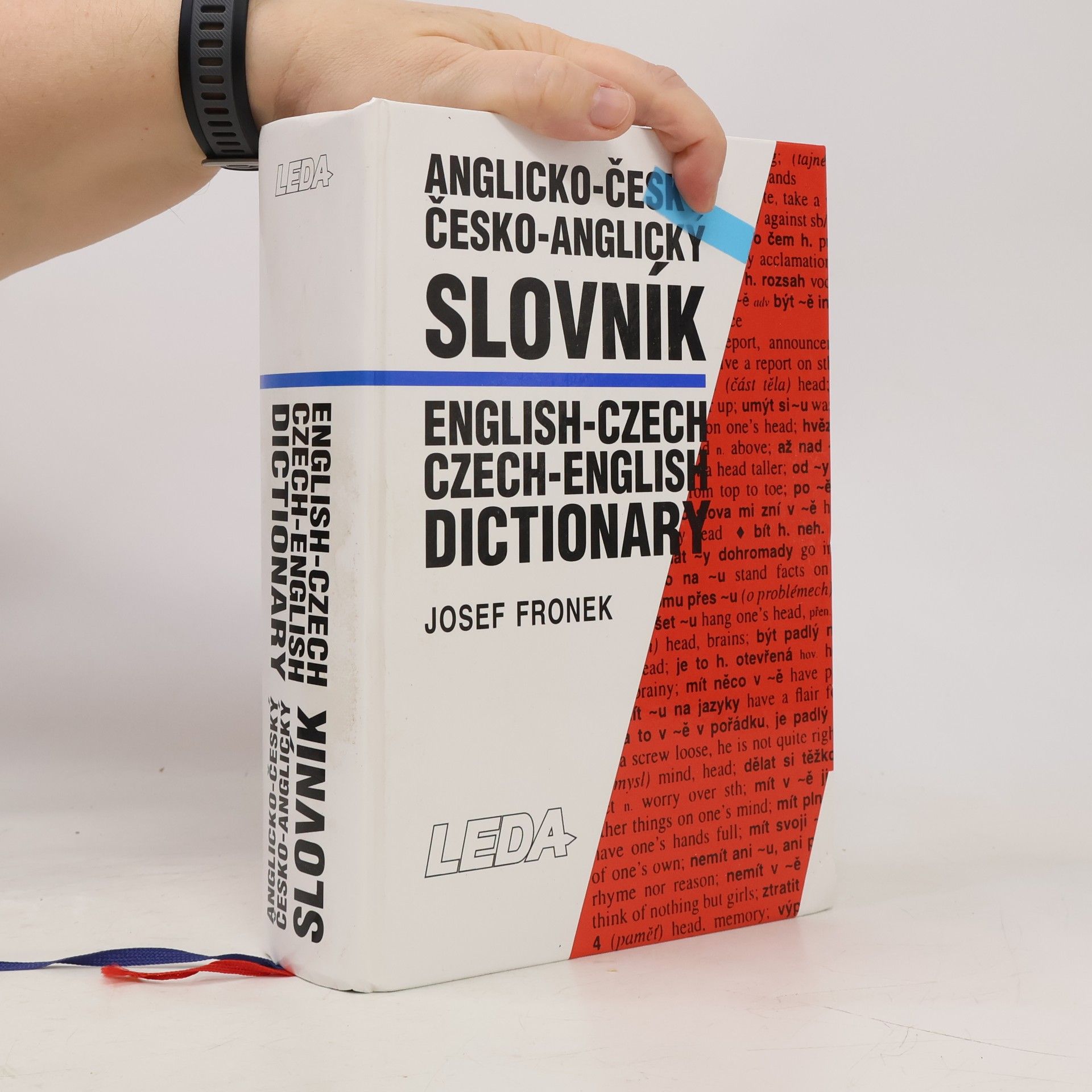 Josef Fronek Anglicko-český, česko-anglický slovník = English-czech, czech-english dictionary