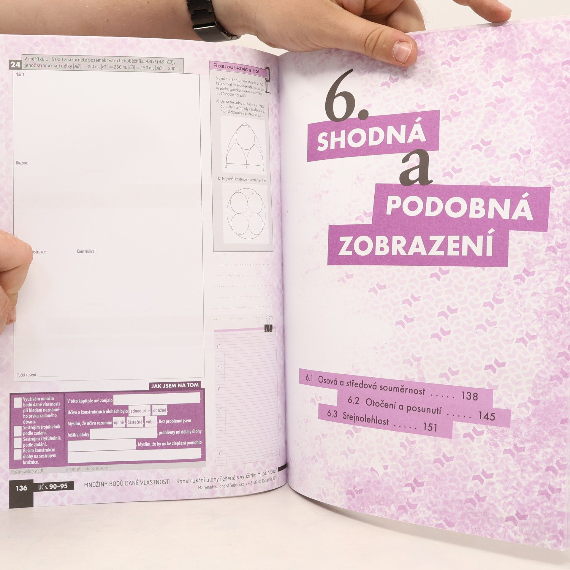 Autorenkollektiv Matematika pro střední školy 3. díl - Planimetrie. Pracovní sešit 2