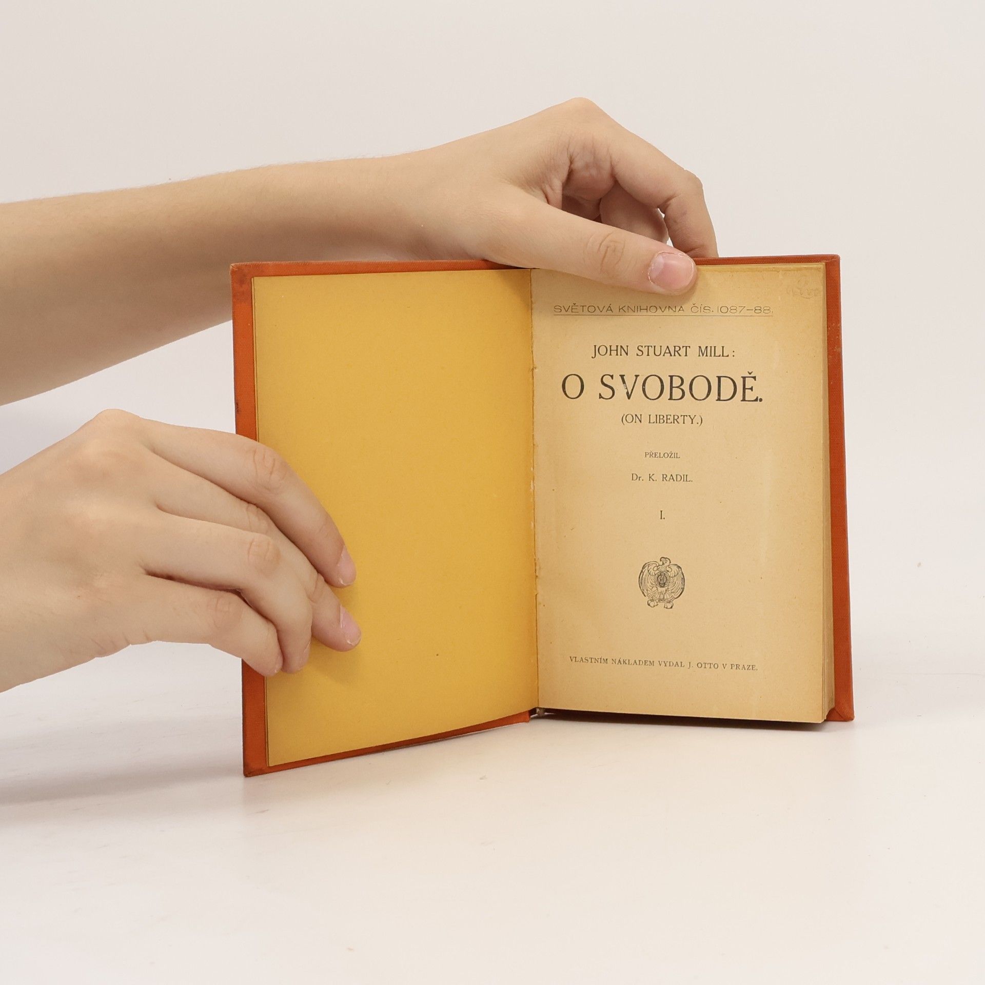 John Stuart Mill O svobodě I