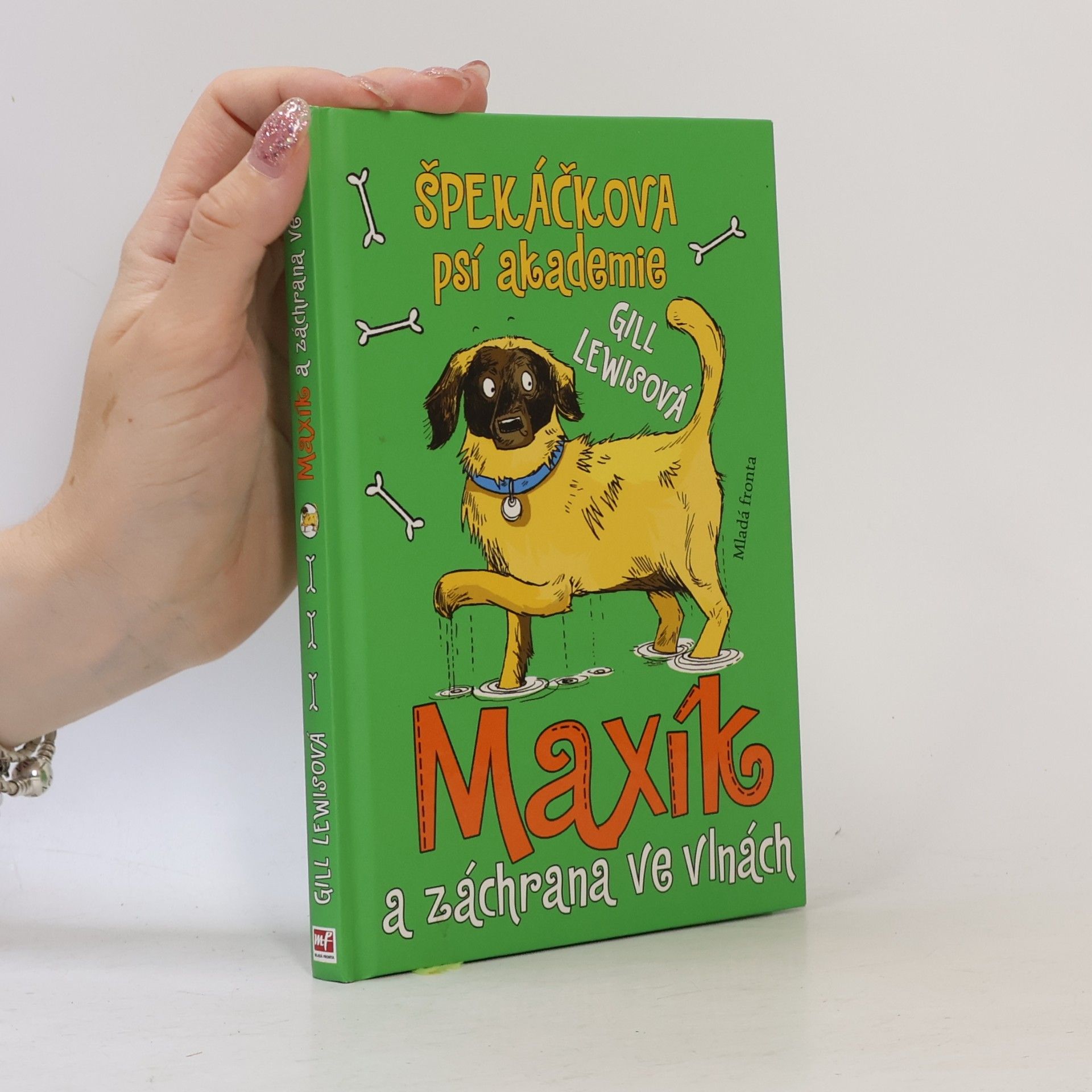 Gill Lewis Maxík a záchrana ve vlnách. Špekáčkova psí akademie 4