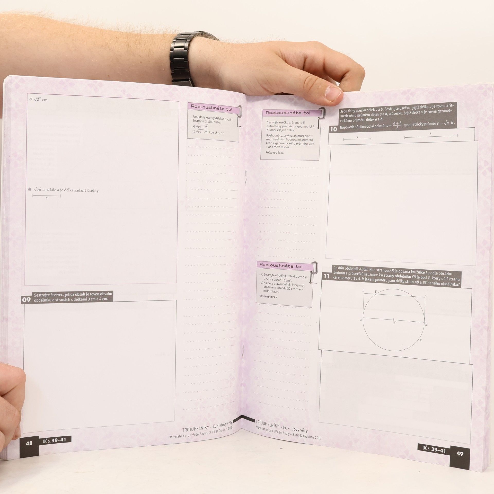 Gazárková D. a Matematika pro střední školy 3. Planimetrie. Pracovní sešit 2
