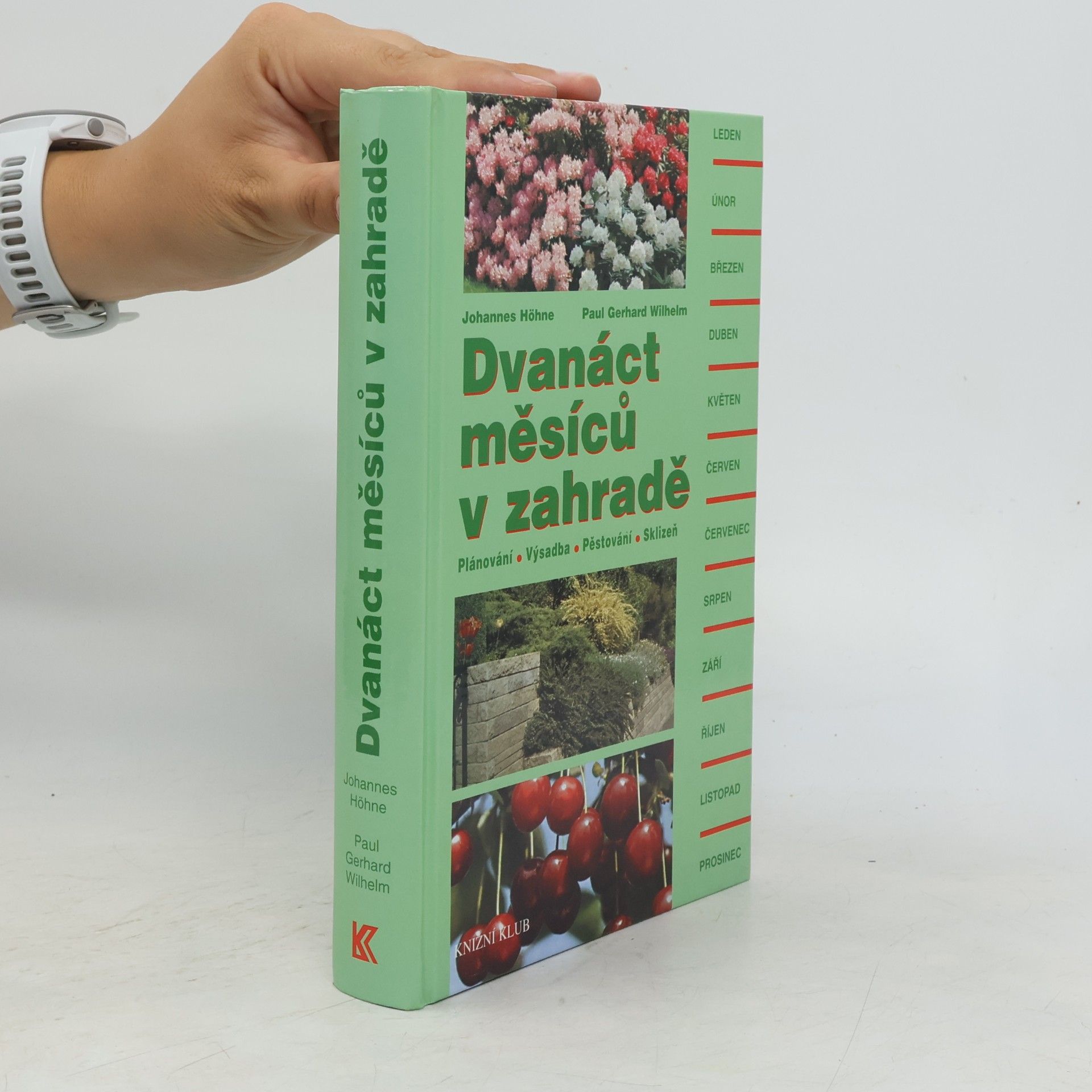 Johannes Höhne Dvanáct měsíců v zahradě. Plánování, výsadba, pěstování, sklizeň