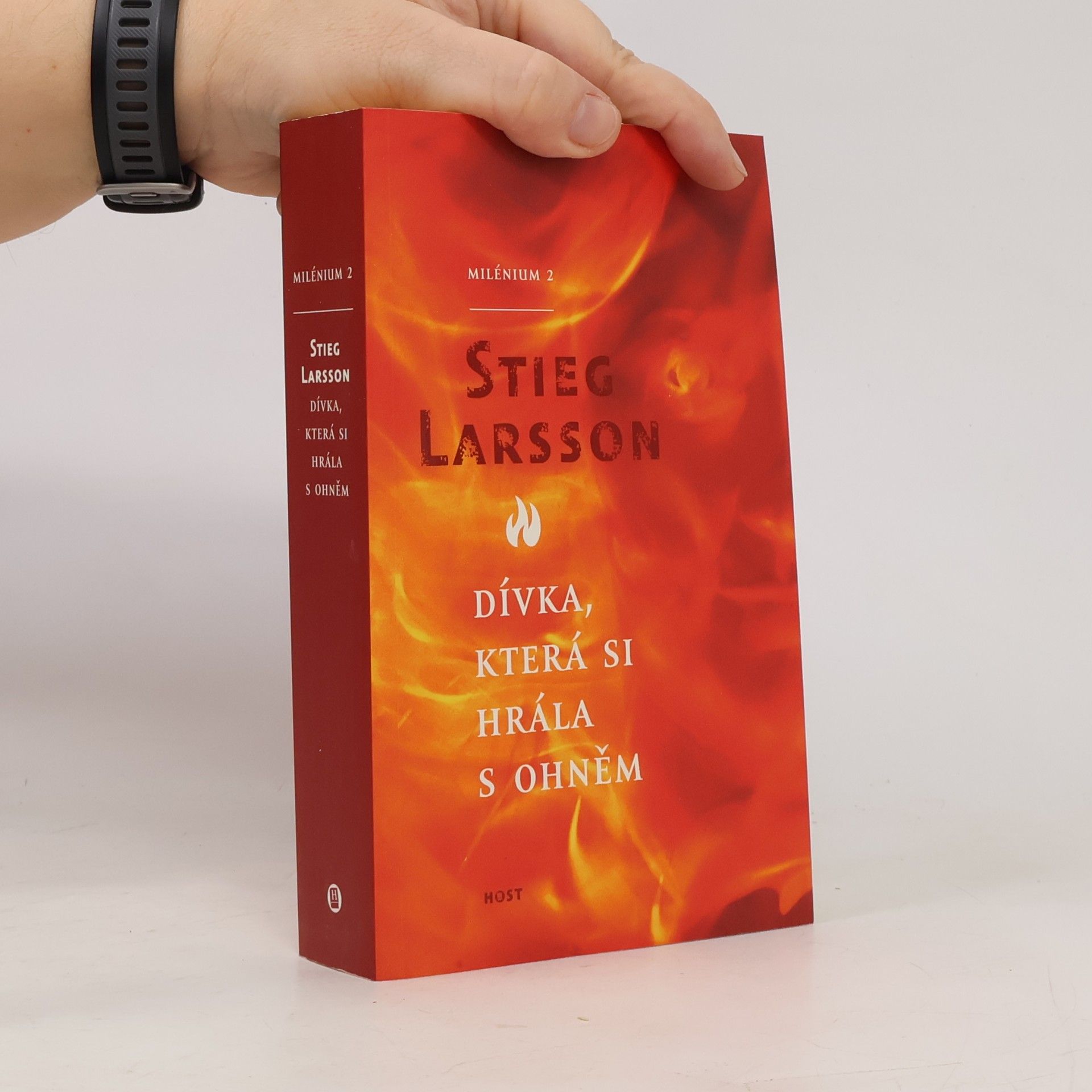 Stieg Larsson Dívka, která si hrála s ohněm