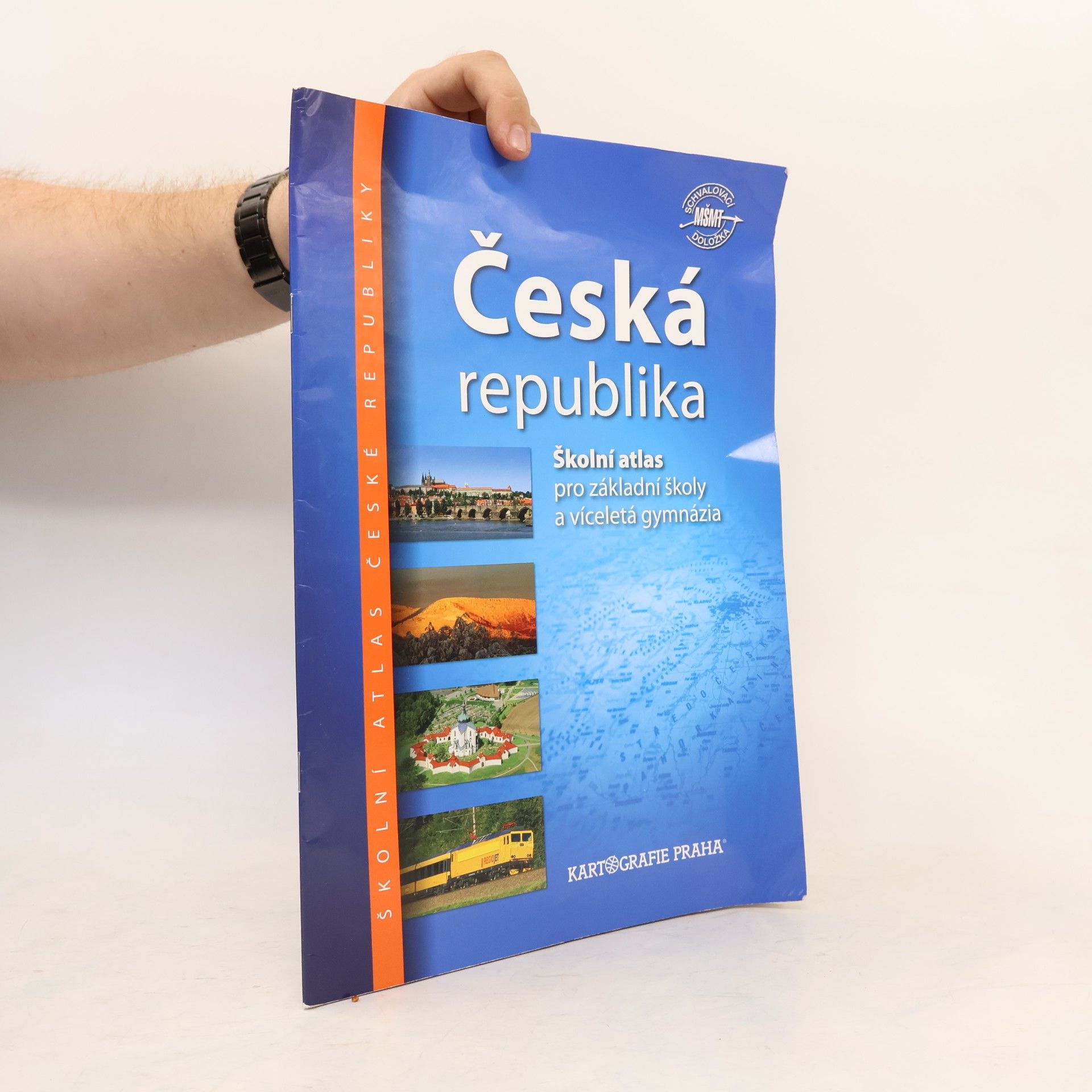 Autorenkollektiv Česká republika školní atlas pro základní školy a víceletá gymnázia