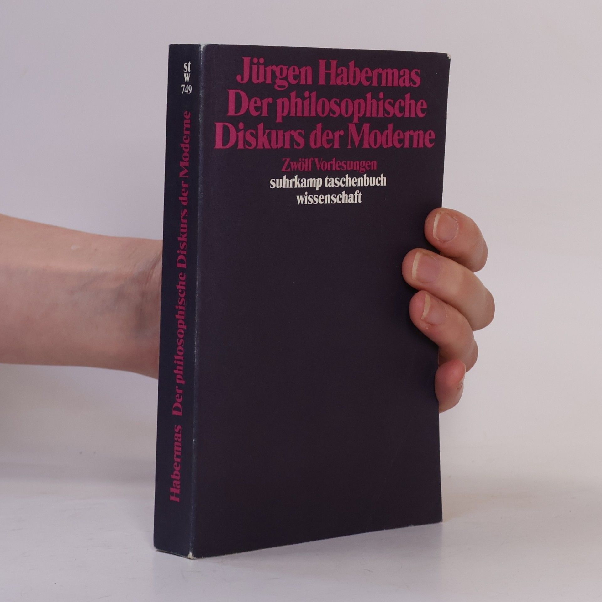 Jürgen Habermas Der philosophische Diskurs der Moderne
