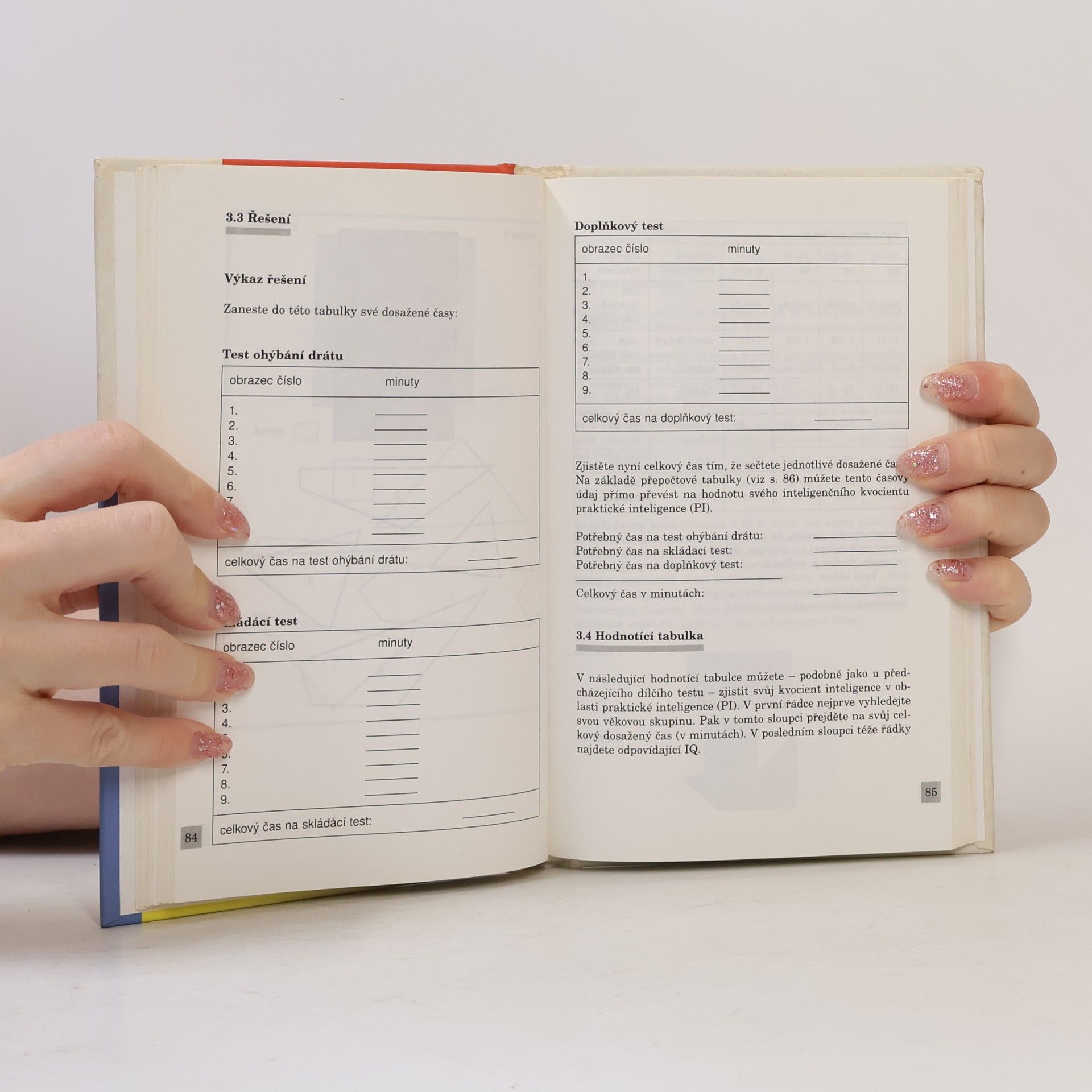 Horst H. Siewert Testy inteligence
