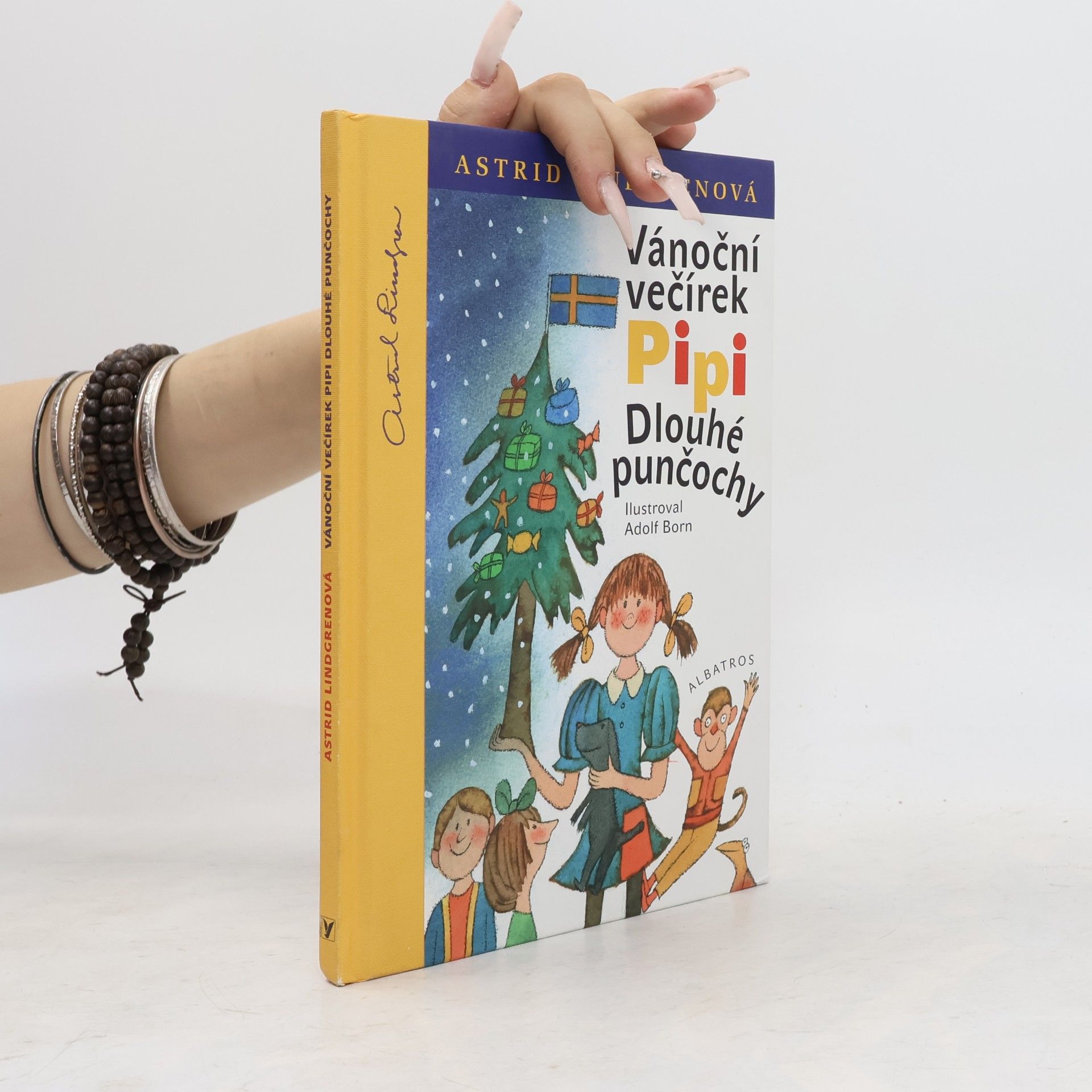 Astrid Lindgren Vánoční večírek Pipi Dlouhé punčochy
